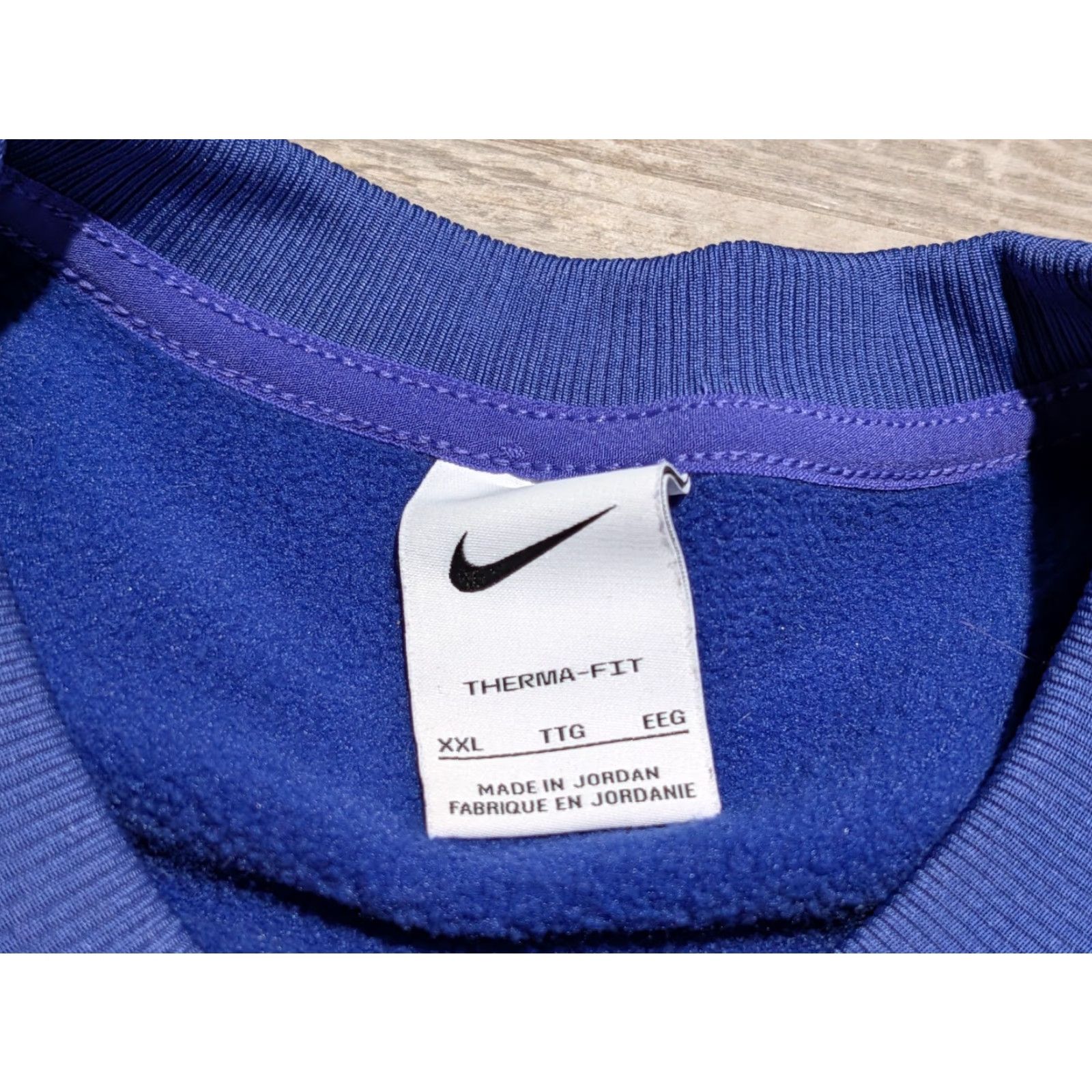Nike Nike Sweatshirt Womens XXL Purple Therma Fit Just Do It Crew Neck Relaxed Fit Size XXL / US 16-18 / IT 52-54 - 4 Thumbnail