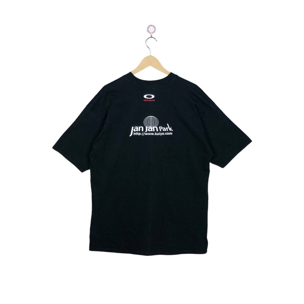 Oakley Vintage Oakley Jan Jan Park Skull Centre Black Tee Size US XL / EU 56 / 4 - 1 Thumbnail