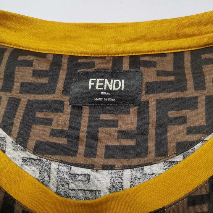 Fendi Fendi Classic Logo Print Short Sleeve T-Shirt -2507 Size US M / EU 48-50 / 2 - 4 Thumbnail