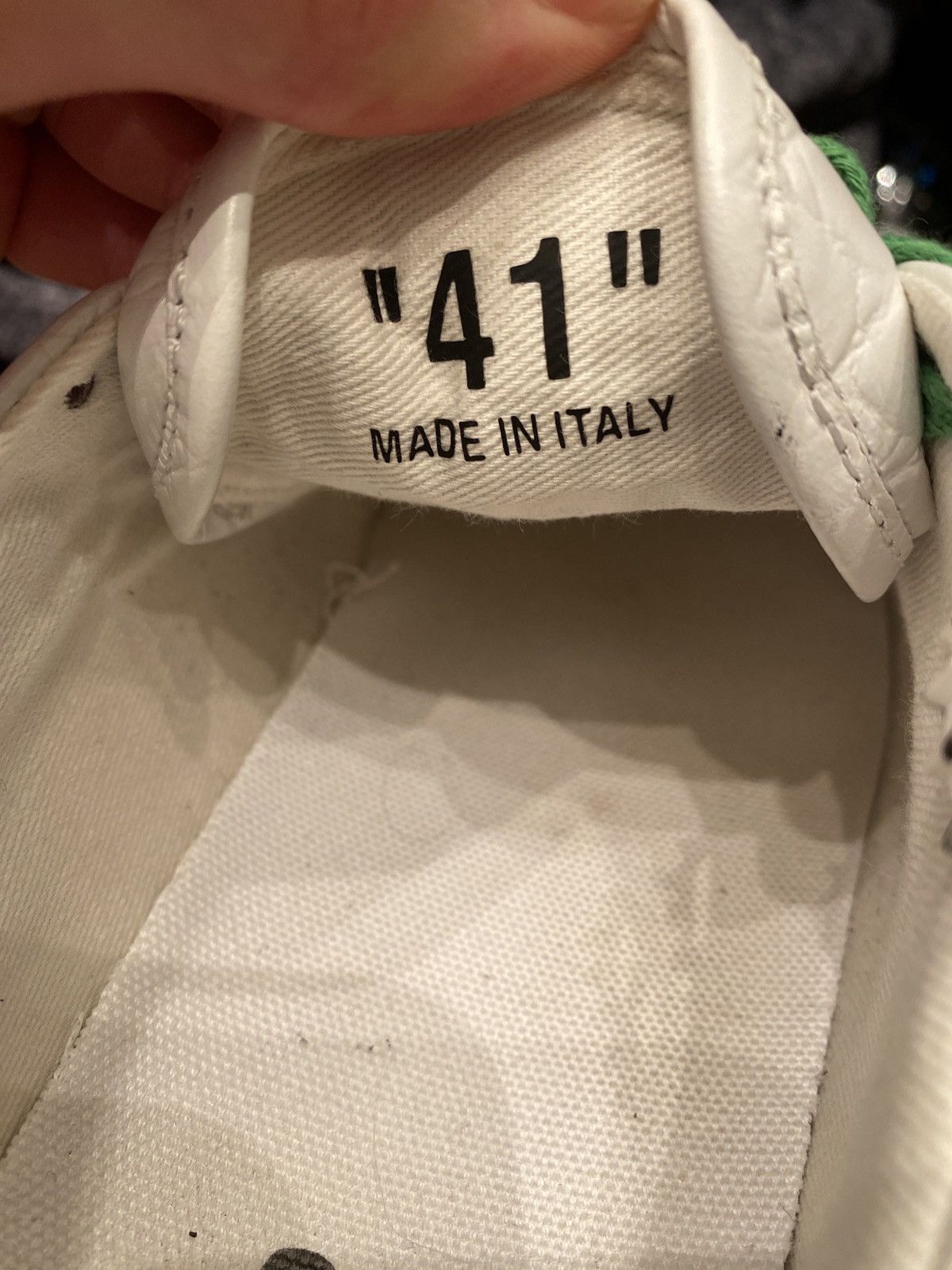 Off-White Off White Crocodile Embossed Sneakers Size US 8 / EU 41 - 7 Thumbnail