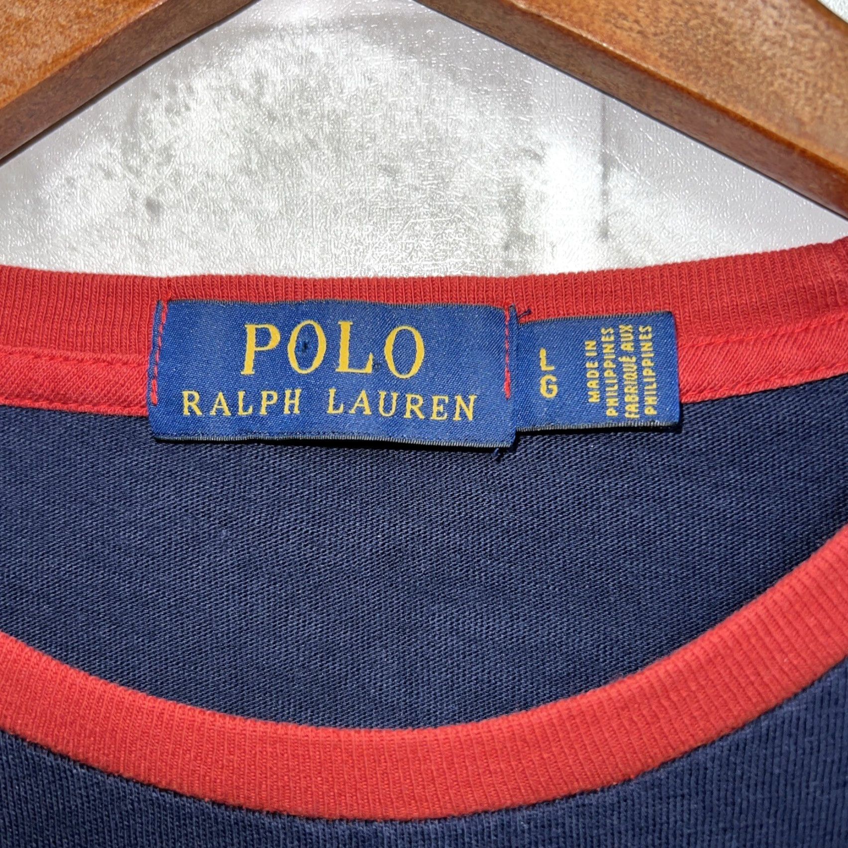 Polo Ralph Lauren Polo Ralph Lauren Graphic T-Shirt Mens Size L Blue Size US L / EU 52-54 / 3 - 3 Thumbnail