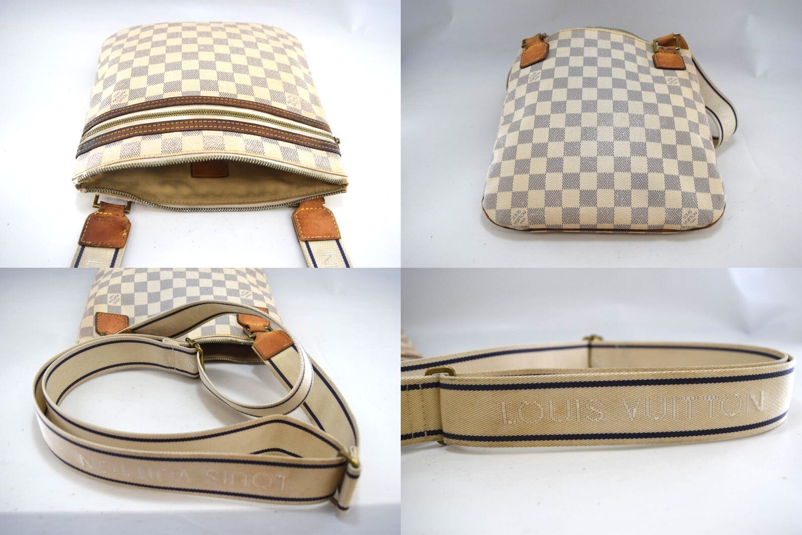 Louis Vuitton Louis Vuitton Pochette Bosphore Crossbody Azur N51112 Size ONE SIZE - 5 Thumbnail