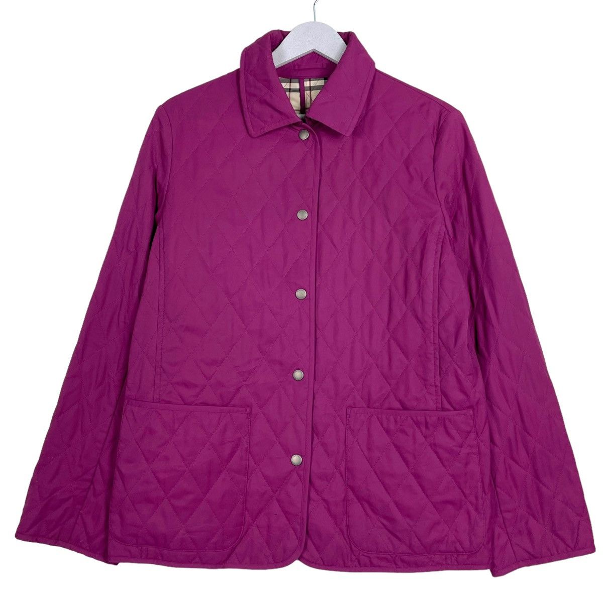Burberry 💥BURBERRY LONDON QUILTED NOVA CHECK JACKET Size M / US 6-8 / IT 42-44 - 2 Thumbnail