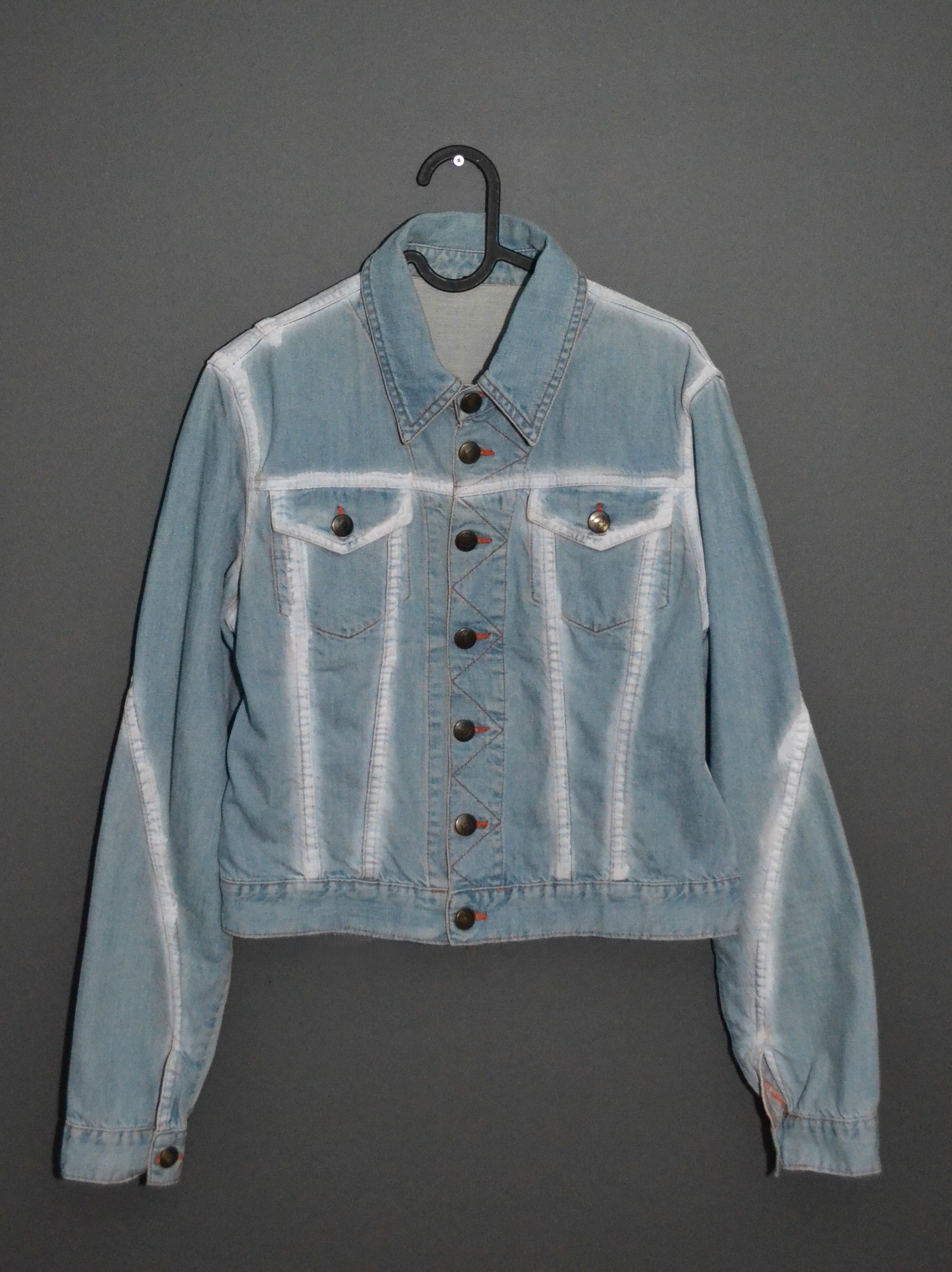 Just Cavalli Just Cavalli Vintage Jacket Rooster Print Bleached Denim S Size S / US 4 / IT 40 - 5 Thumbnail
