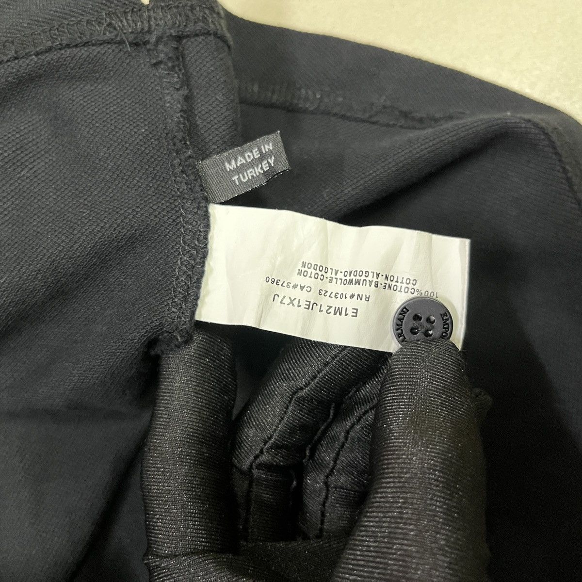 Armani × Emporio Armani Vintage Emporio Armani “Open Collar” Polo Shirt Size US S / EU 44-46 / 1 - 8 Thumbnail