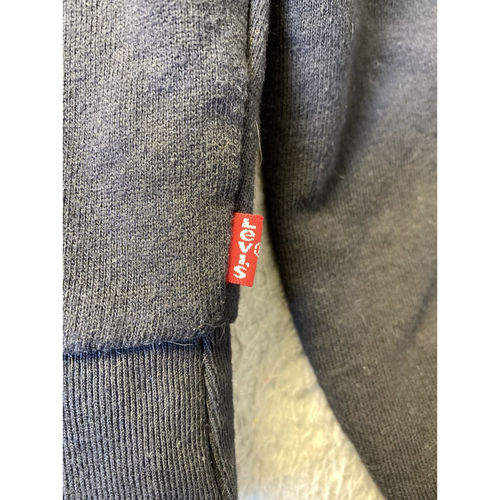 Vintage Levi's Womens Sweatshirt Size Small Black Pullover Long Sleeve Logo Activewear Size S / US 4 / IT 40 - 6 Thumbnail