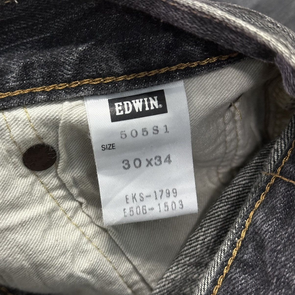 Edwin Vintage Edwin 505 Selvedge 4qtr . Size US 31 - 11 Thumbnail