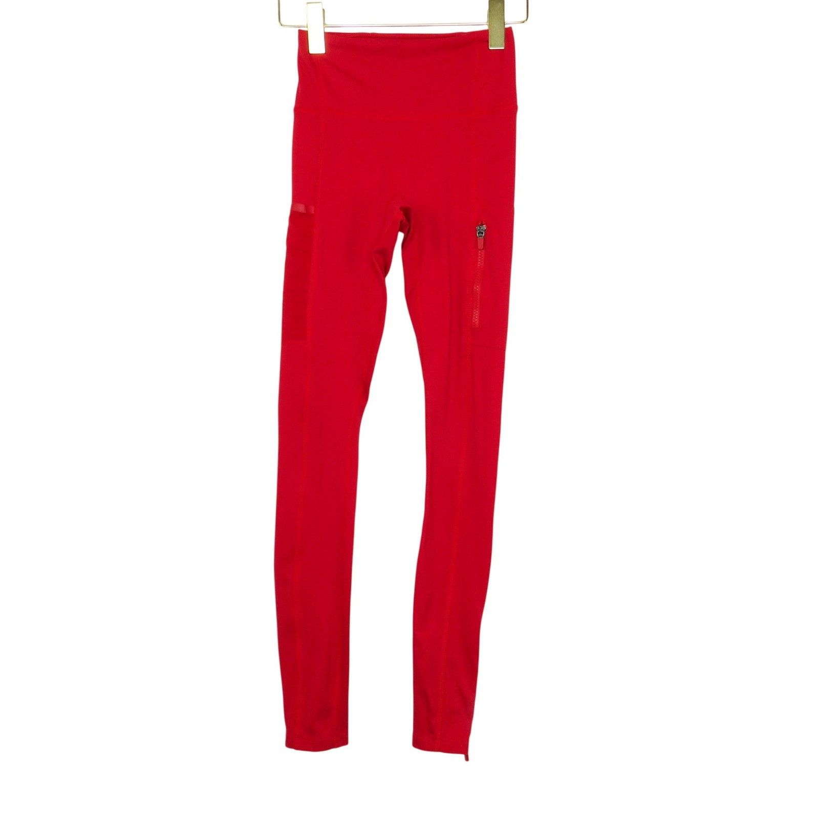 Fabletics Fabletics Motion 365 Leggings Red High Rise Athletic XXS Size 24" / US 00 / IT 34 - 1 Thumbnail
