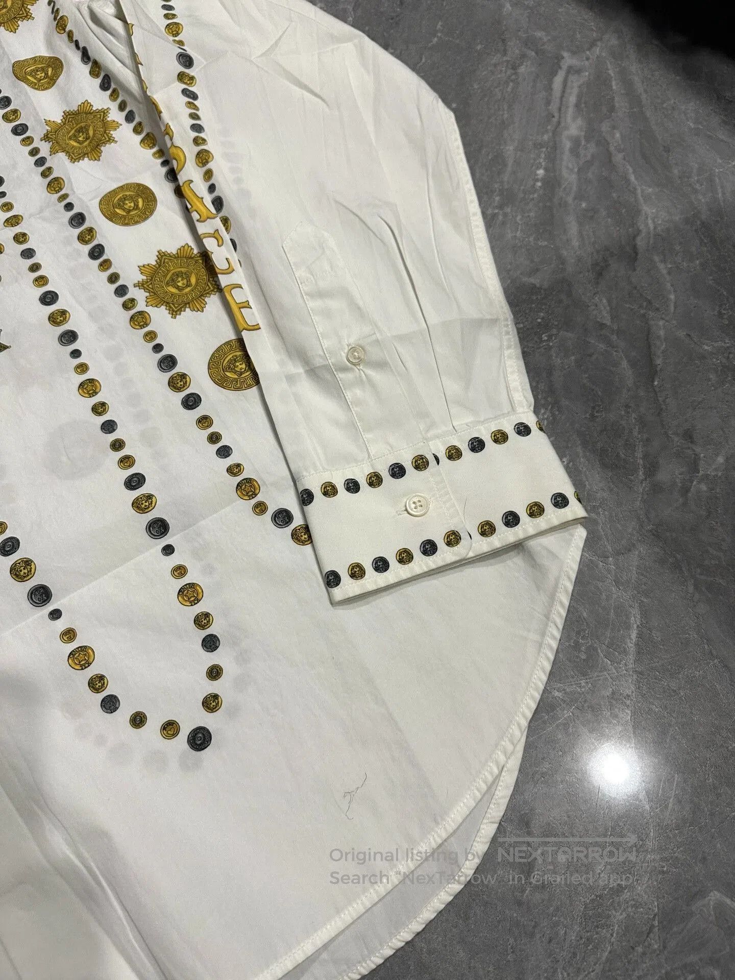 Versace Versace Silk Long Sleeve Shirt. Size US XL / EU 56 / 4 - 4 Thumbnail
