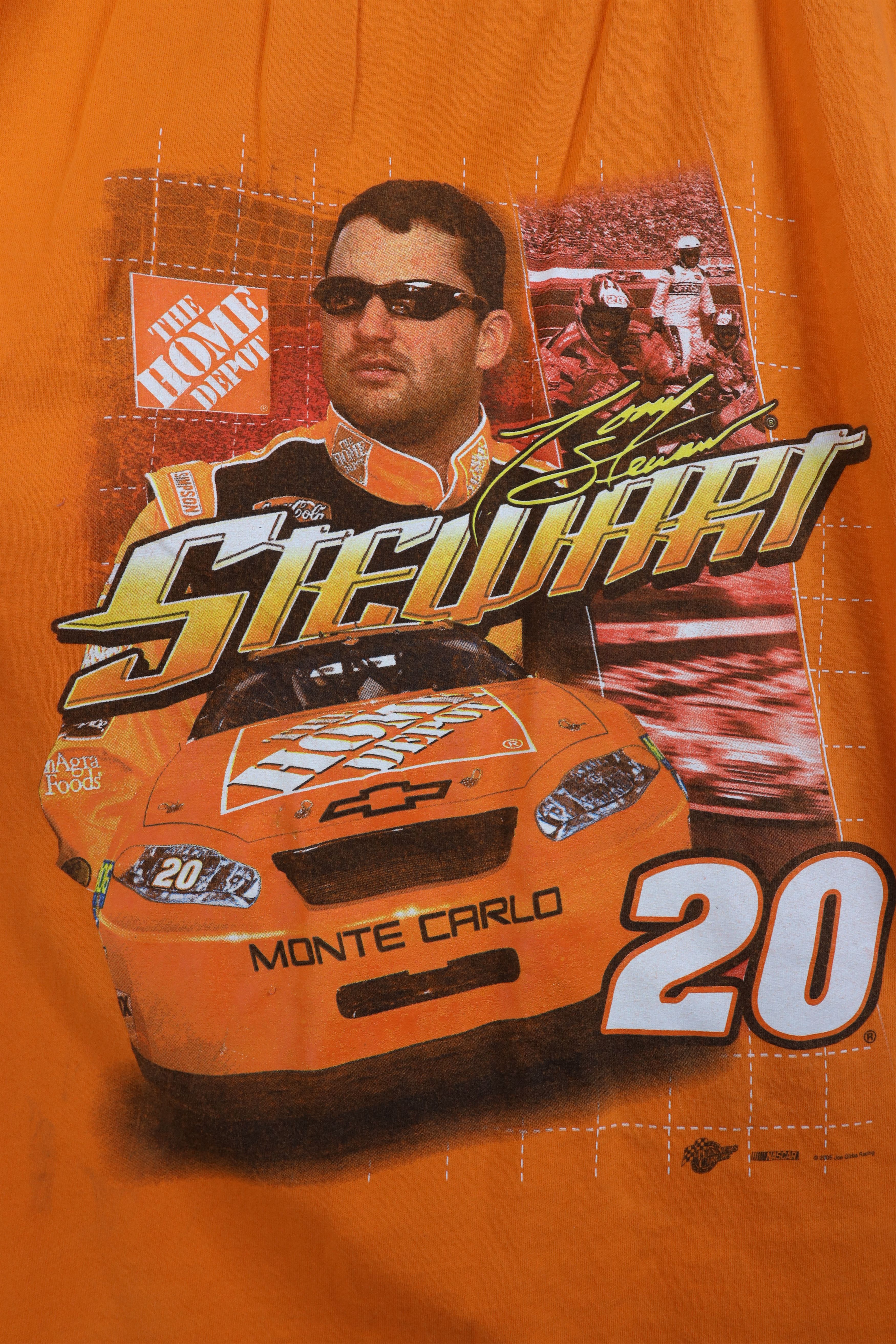 Vintage Vintage Y2K NASCAR Tony Stewart Racing Short Sleeve T-Shirt Size US L / EU 52-54 / 3 - 4 Thumbnail