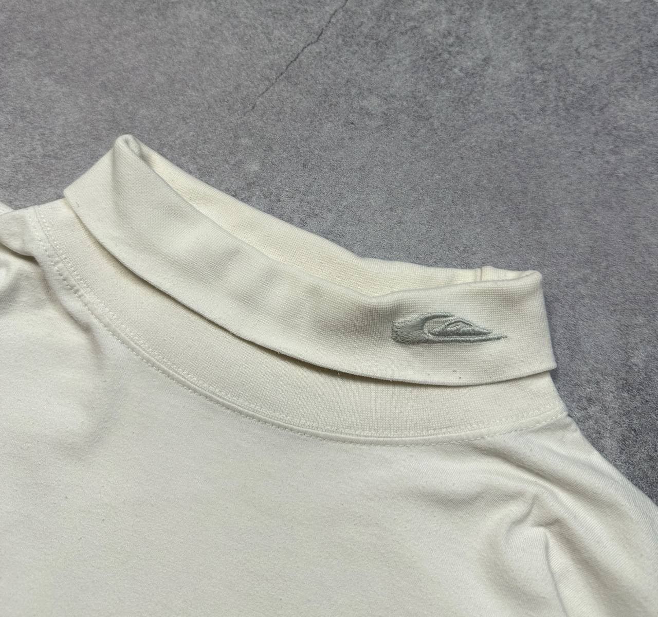 Quiksilver Vintage Quiksilver White Turtleneck, Size XL – Clean Surf Size US XL / EU 56 / 4 - 4 Thumbnail