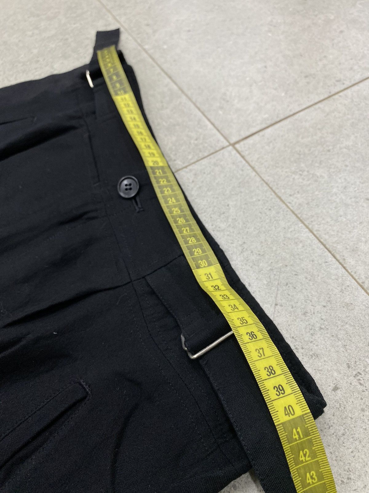 Y's Y's Midi Skirts Black With Buckle Size 30" / US 8 / IT 44 - 9 Thumbnail