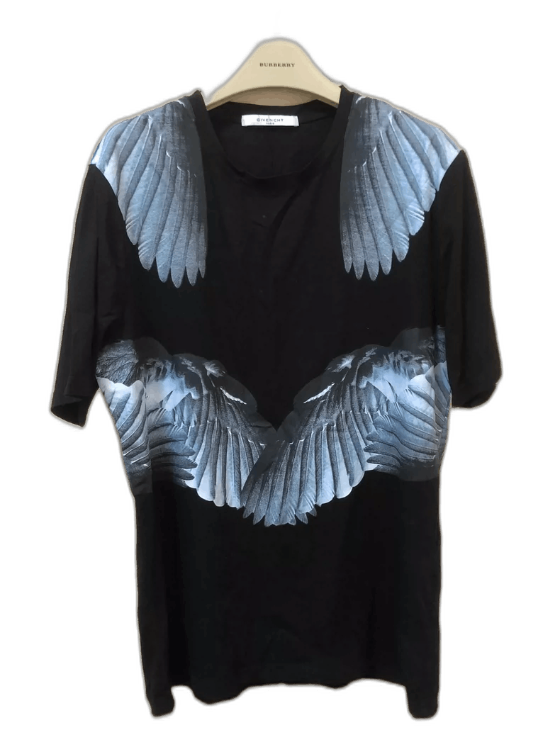 Other Givenchy Givenchy Black Angel Wings Short Sleeve Tshirt -2 Size US XS / EU 42 / 0 - 1 Thumbnail