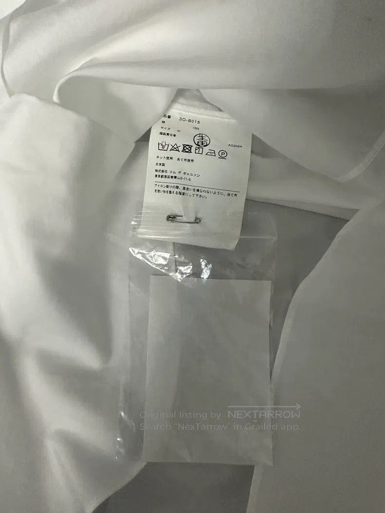 Comme des Garcons Comme Des Garcons Cotton Princess Sleeve Women's Shirt Size M / US 6-8 / IT 42-44 - 4 Thumbnail
