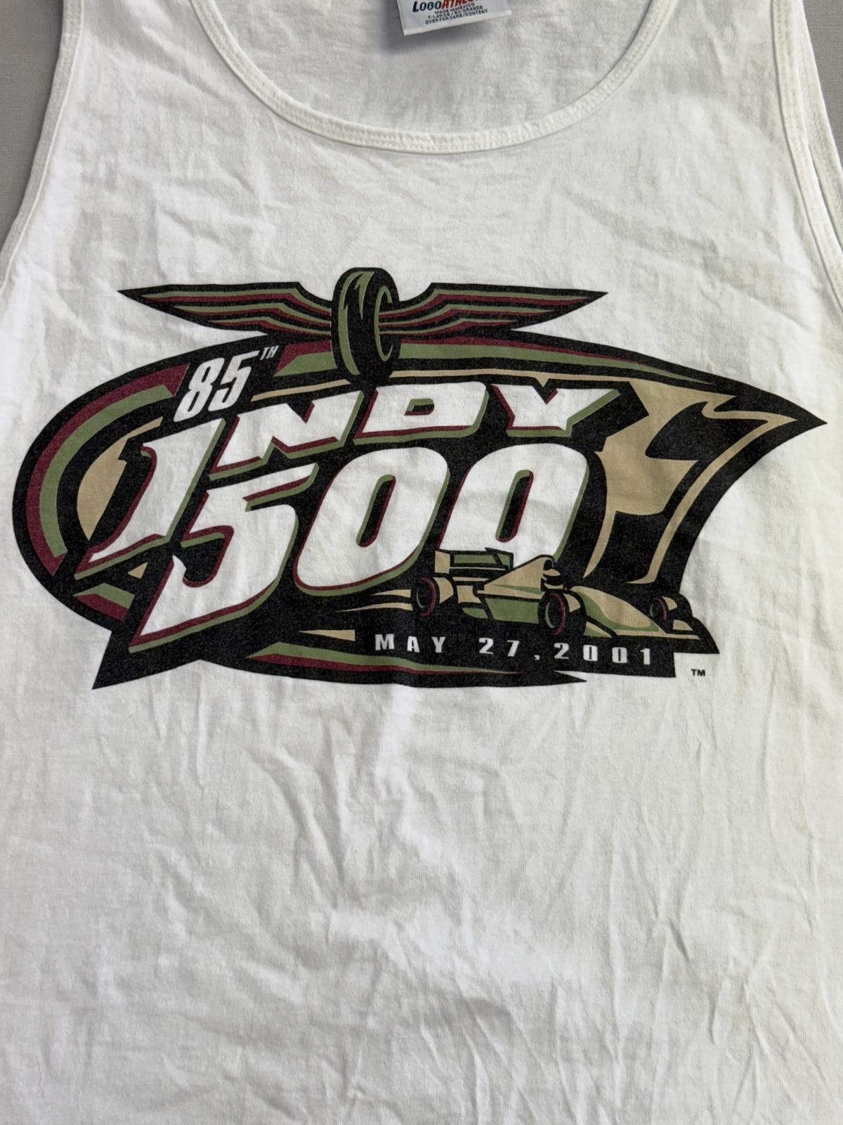 Anvil VTG Indianapolis 500 Tank Top 85th Indy 500 2001 XL Size US XL / EU 56 / 4 - 3 Thumbnail