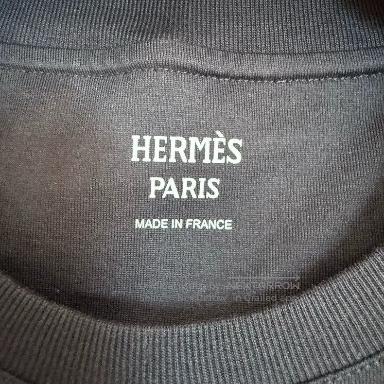 Hermes Hermes Black T-Shirt Size XS / US 0-2 / IT 36-38 - 5 Thumbnail