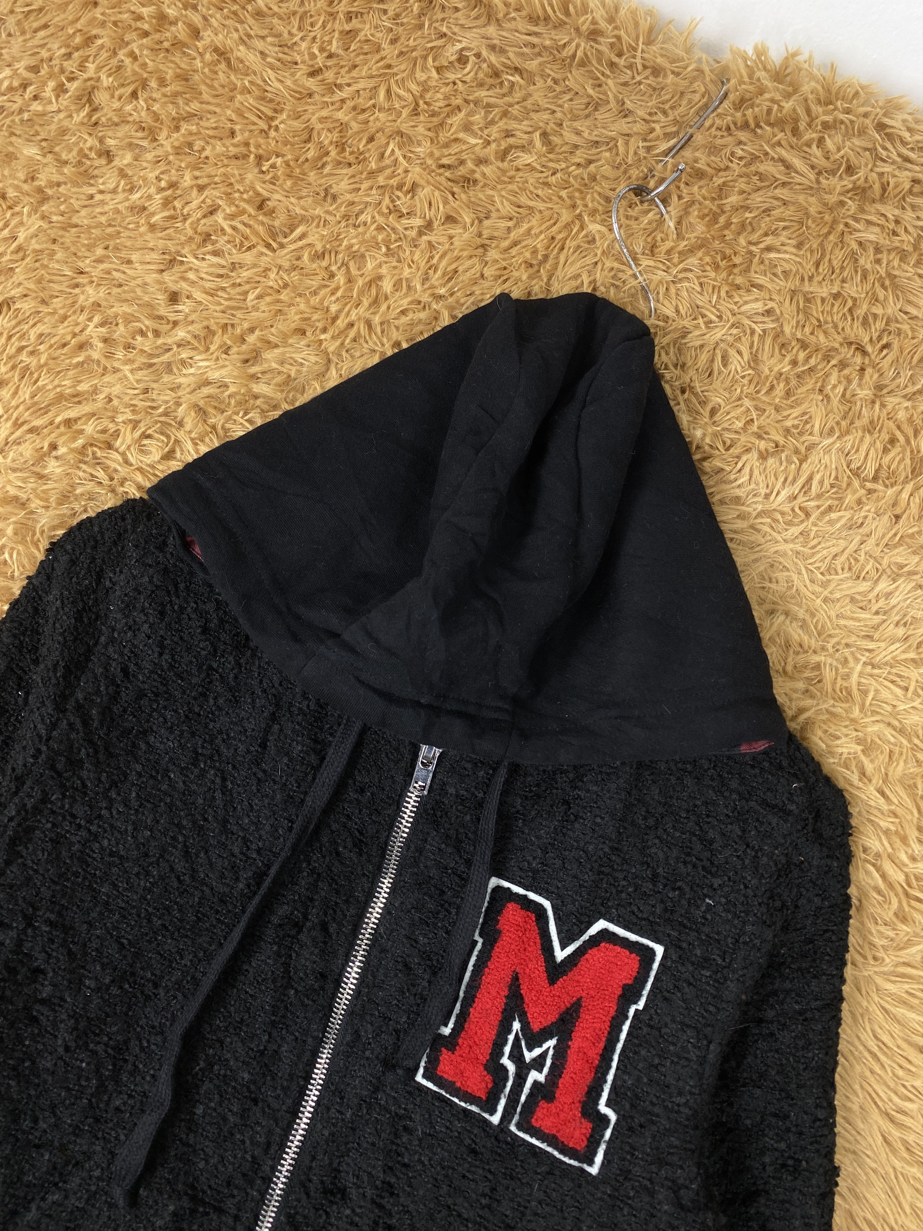 Forever 21 × Vintage Vintage Forever 21 Hoodie Wool Jacket Size S / US 4 / IT 40 - 2 Thumbnail