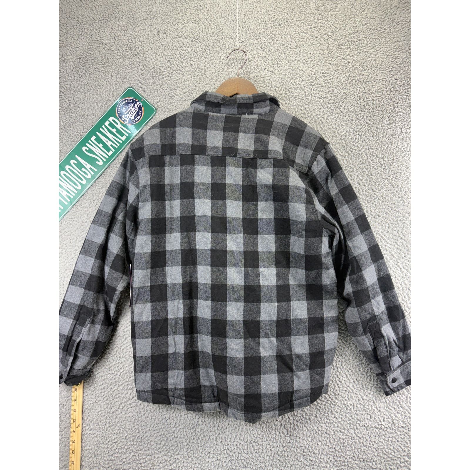 NFL NFL Tennessee Titans Quilted Flannel Jacket Mens Large Black Size US L / EU 52-54 / 3 - 6 Thumbnail