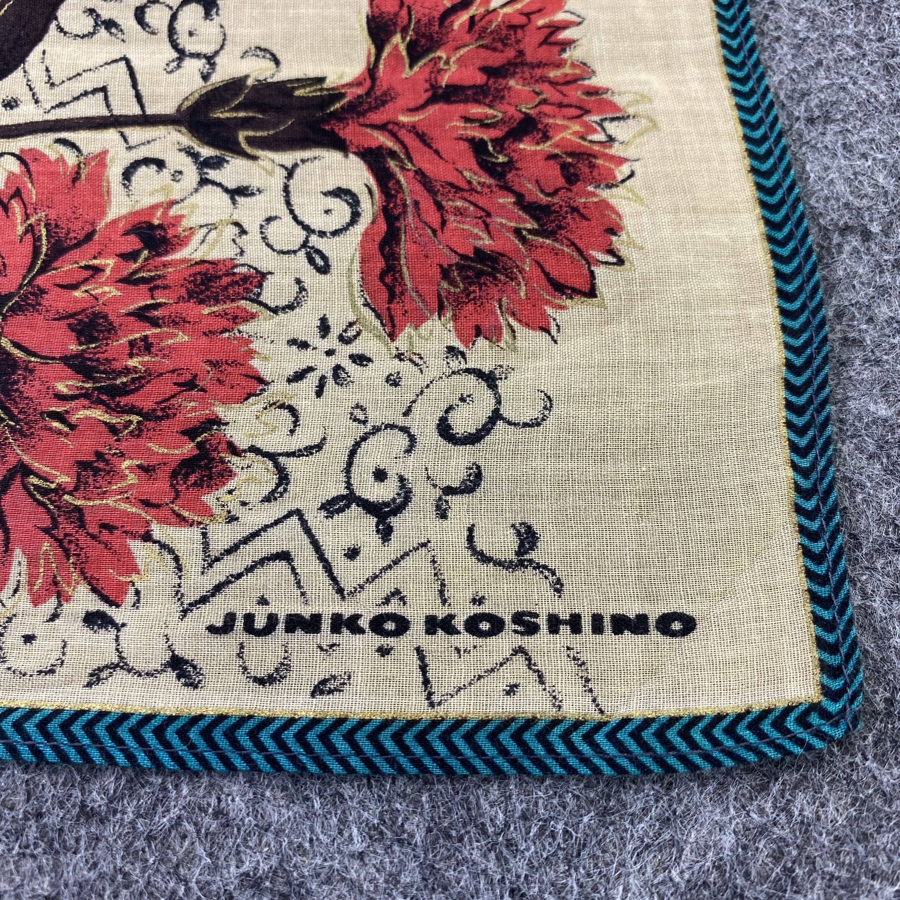 Japanese Brand Junko Koshino Handkerchief / Bandana / Neckerchief-B655 Size ONE SIZE - 5 Thumbnail