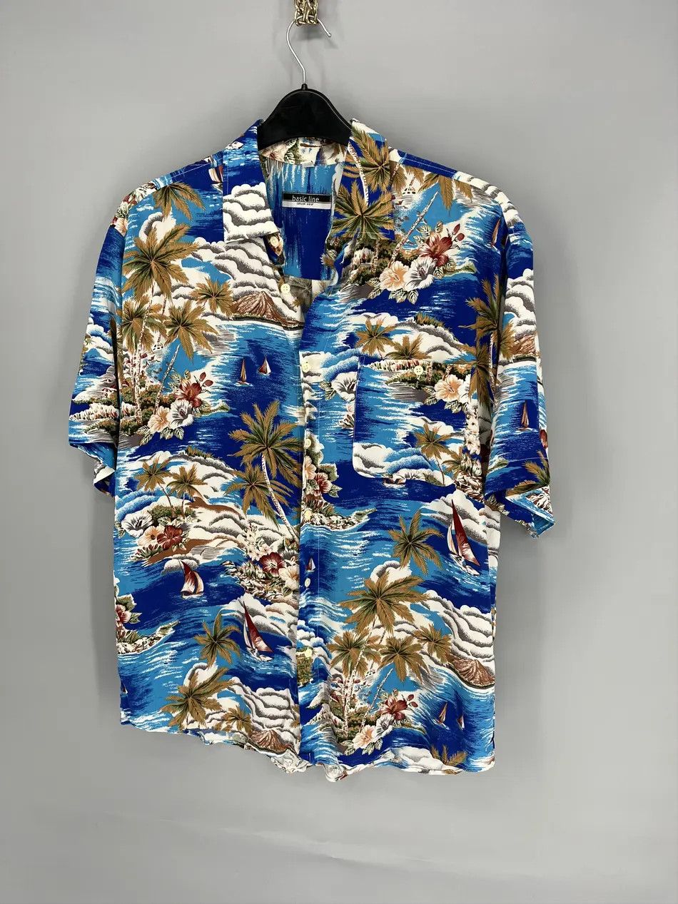 Vintage Vintage Y2K Art Streetwear Hawaiian Travis Scott style Size US XL / EU 56 / 4 - 3 Thumbnail