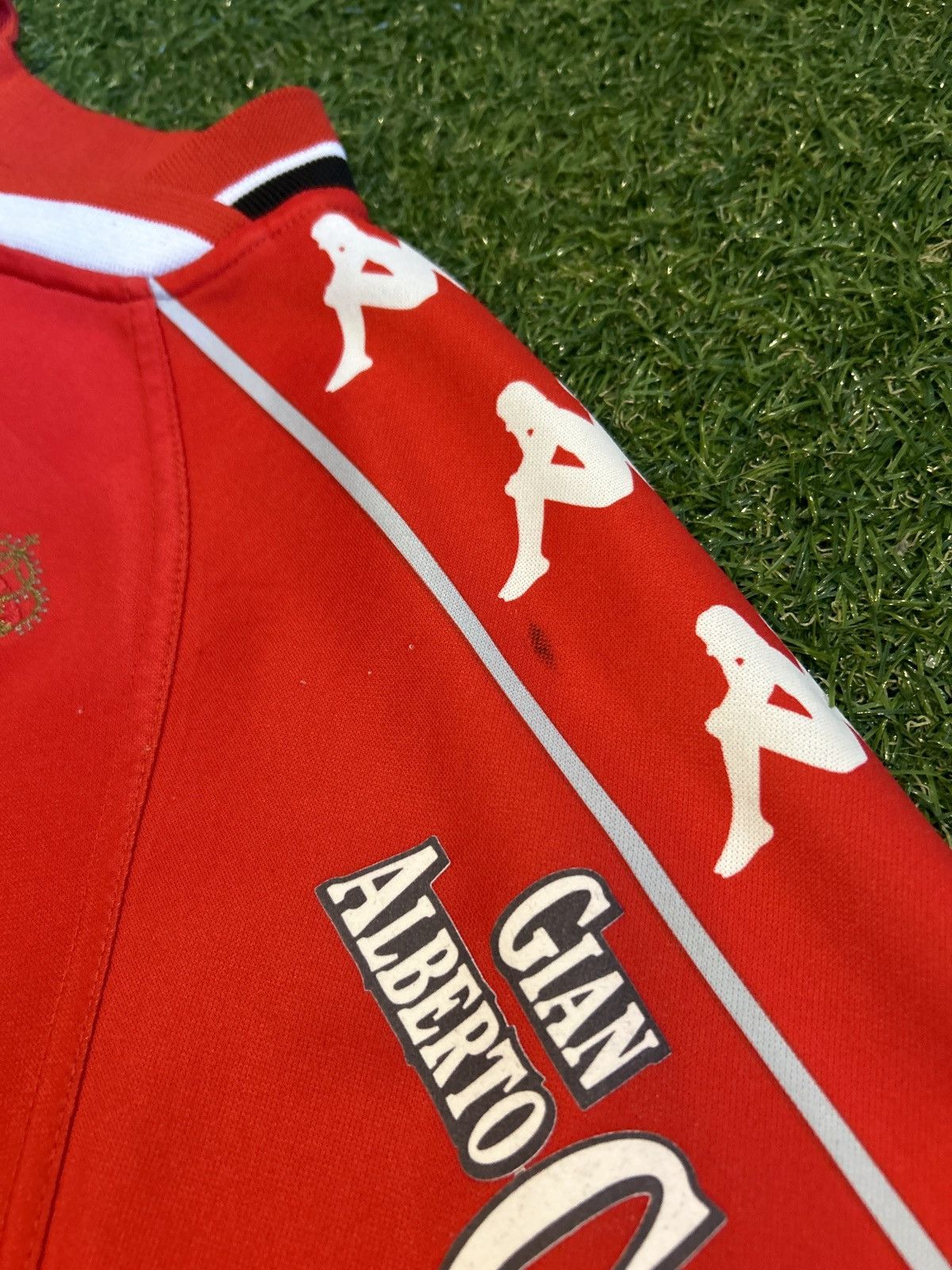 Kappa 99/00 AS Monaco Giuly Home Shirt Size US XL / EU 56 / 4 - 15 Thumbnail