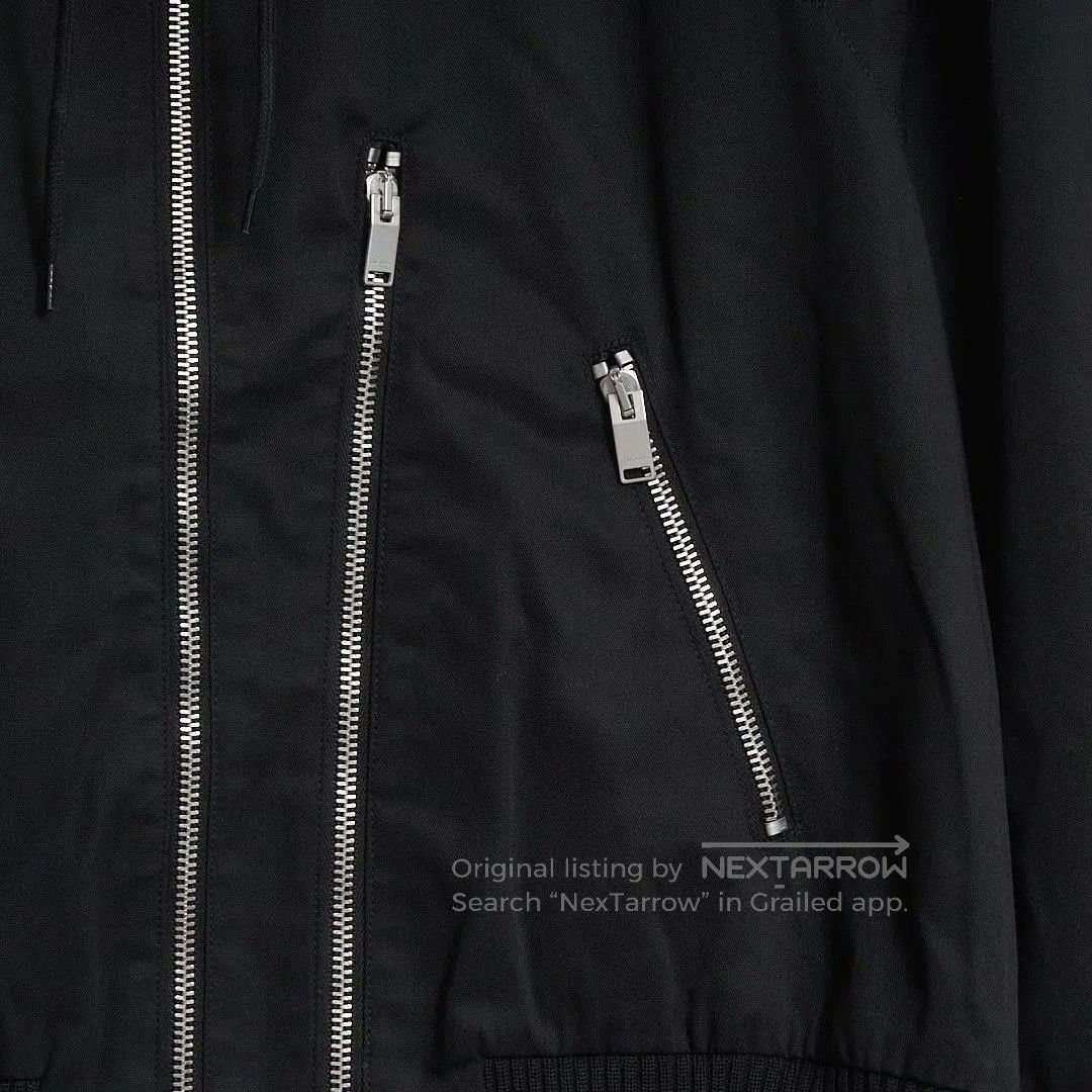 Saint Laurent Paris Saint Laurent Men's Black Hooded Jacket. Size US M / EU 48-50 / 2 - 3 Thumbnail
