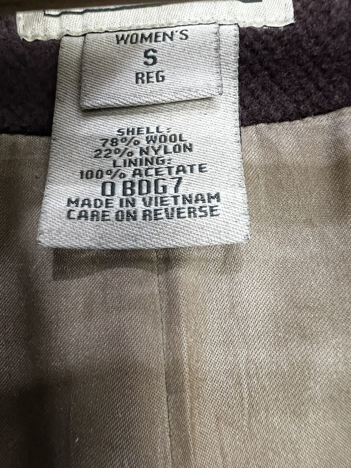 L.L. Bean 🔥 vtg L.L BEAN HERRINGBONE DUFFLE COAT - S Size S / US 4 / IT 40 - 9 Thumbnail