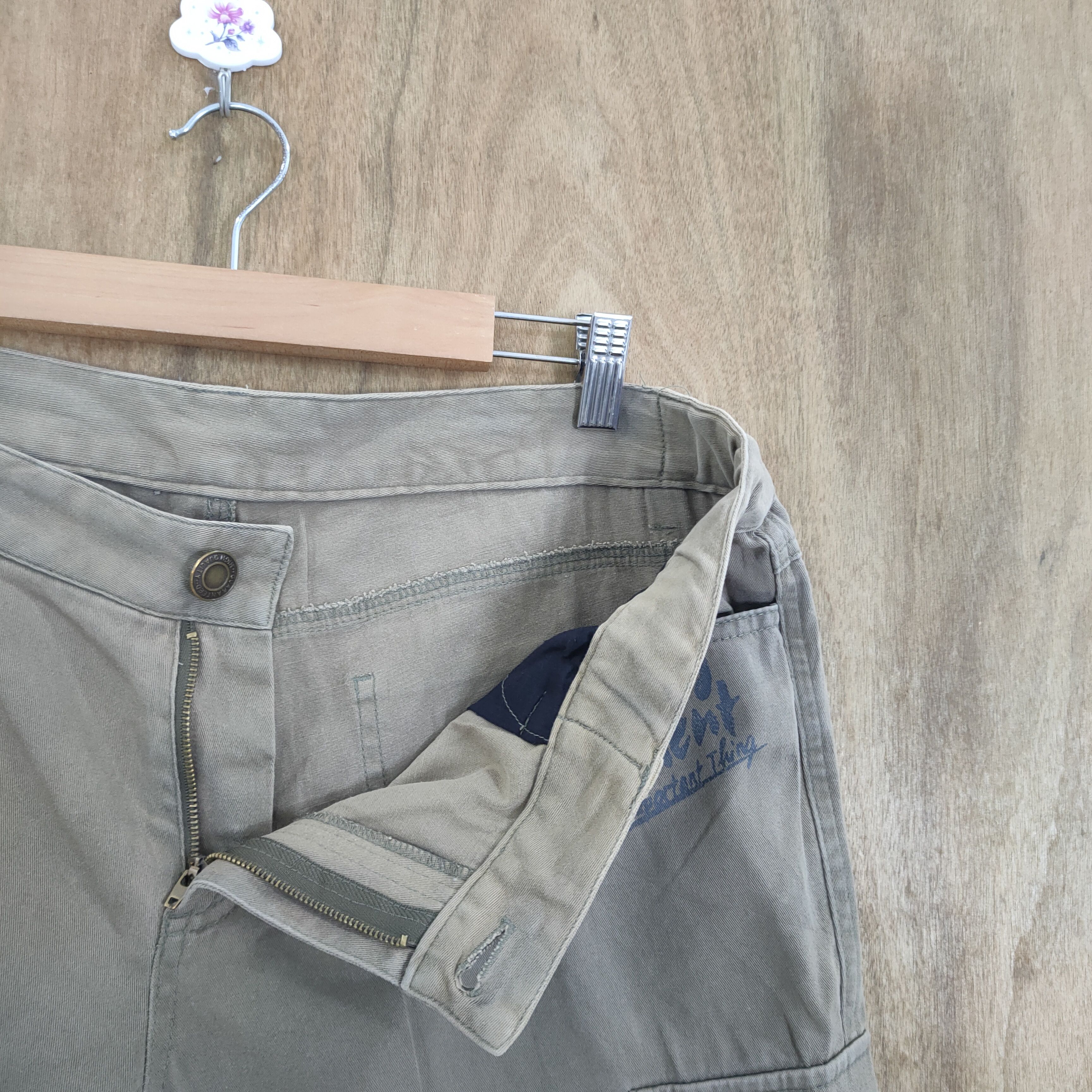 Japanese Brand VINTAGE JAPANESE PLG FADED CARGO PANTS Size US 34 / EU 50 - 11 Thumbnail