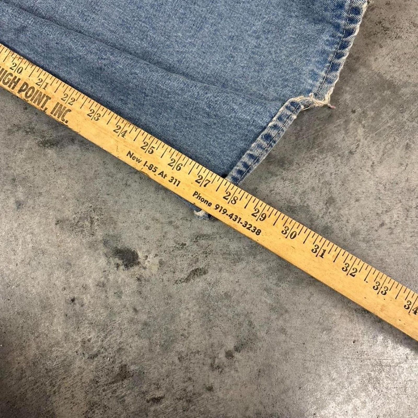 Vintage 90s distressed grunge carpenter jeans Size US 38 / EU 54 - 6 Thumbnail