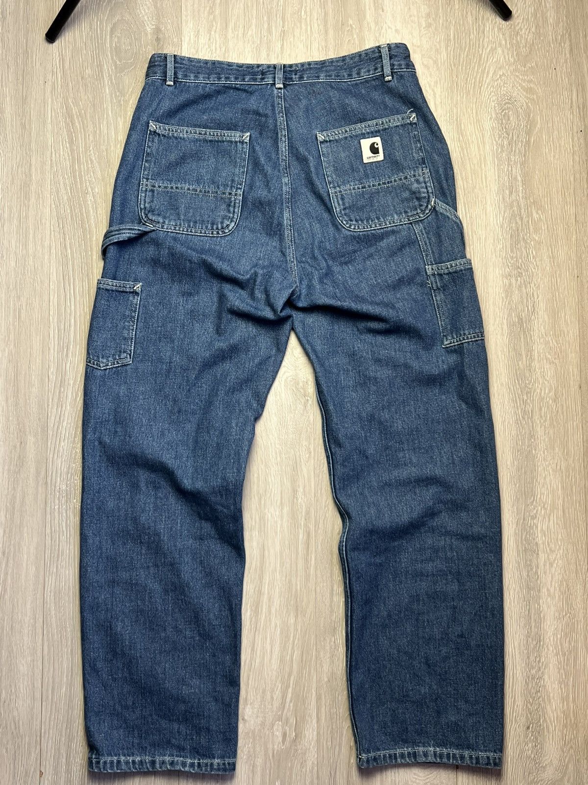 Carhartt Carhartt white label carpenter jeans baggy skater grunge Size US 28 / EU 44 - 1 Thumbnail