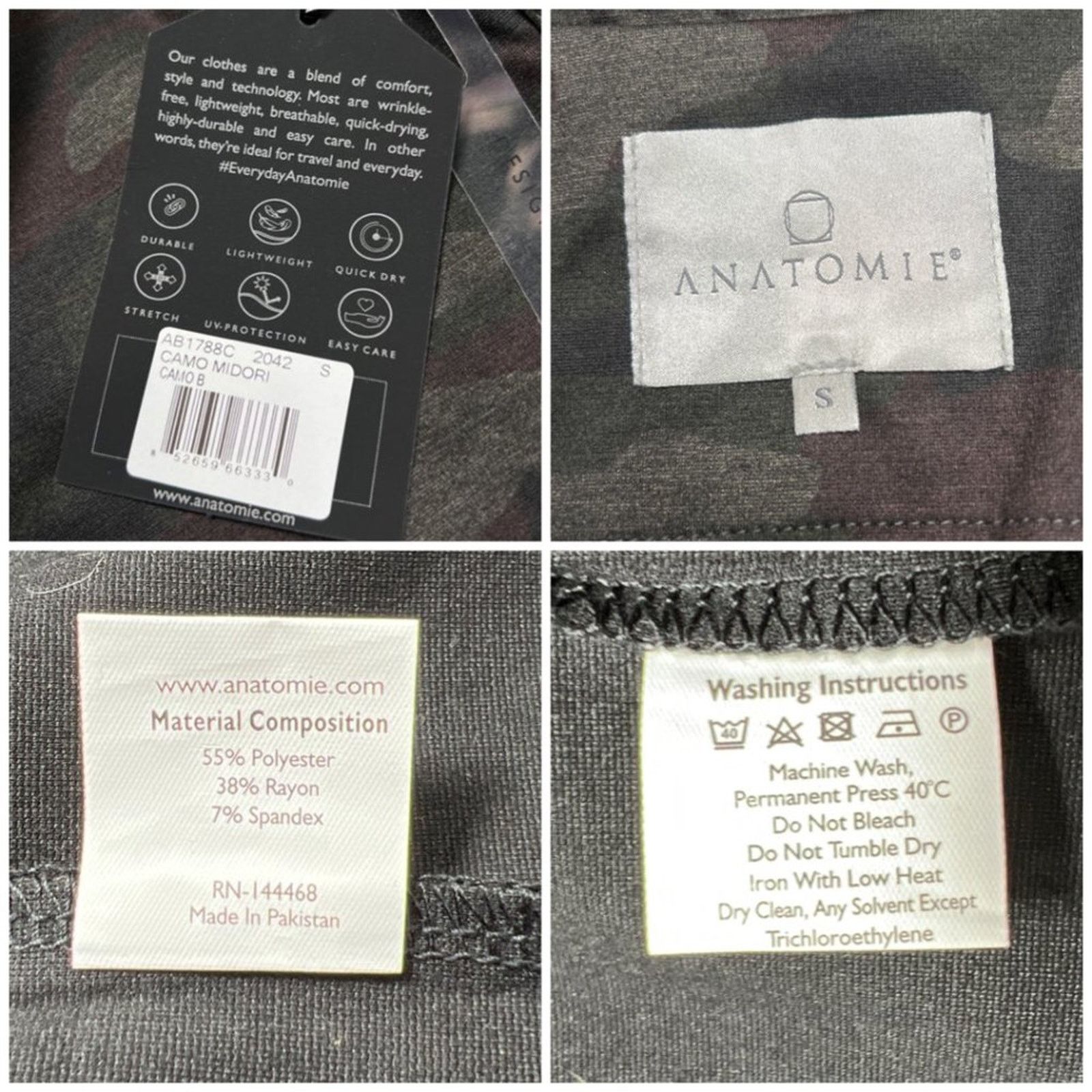 Anatomie Anatomie Midori Camo Ponte Long Travel Jacket S NWT Size S / US 4 / IT 40 - 4 Thumbnail