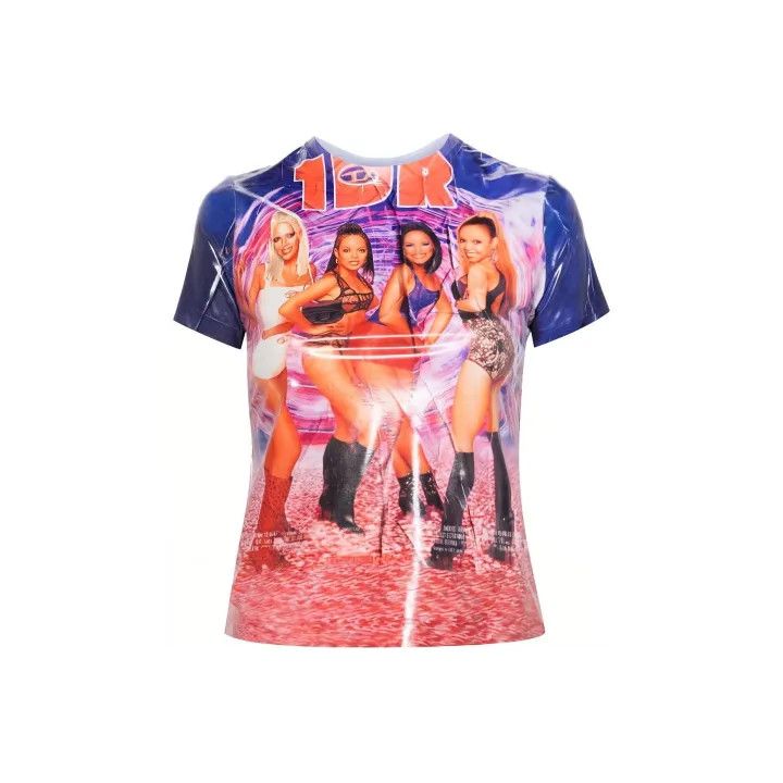Diesel Diesel SS24 Multicolor Print T-Shirt 0079 Size XS / US 0-2 / IT 36-38 - 1 Thumbnail