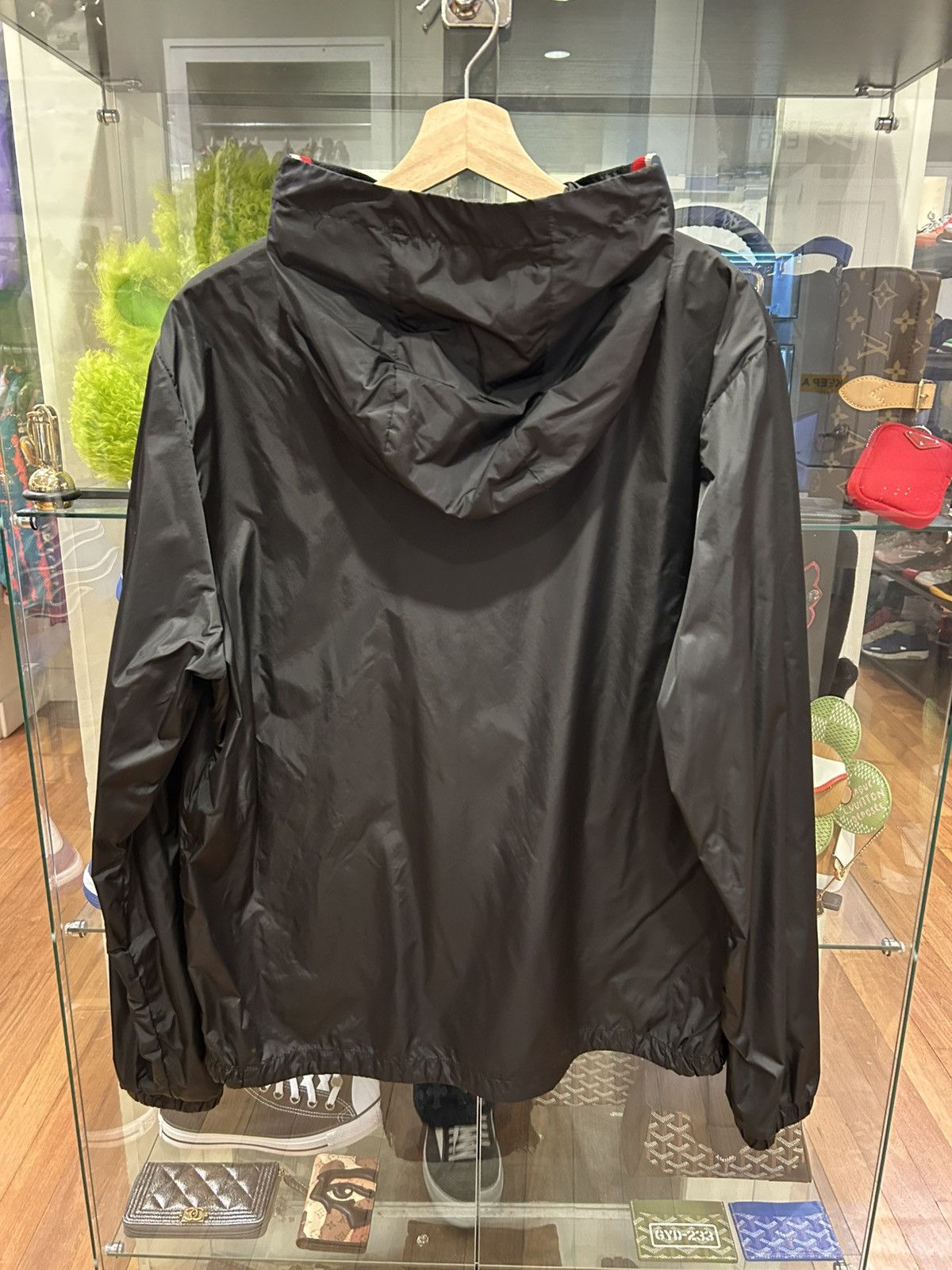 Moncler Moncler Windbreaker Jacket Black Size US XL / EU 56 / 4 - 2 Thumbnail