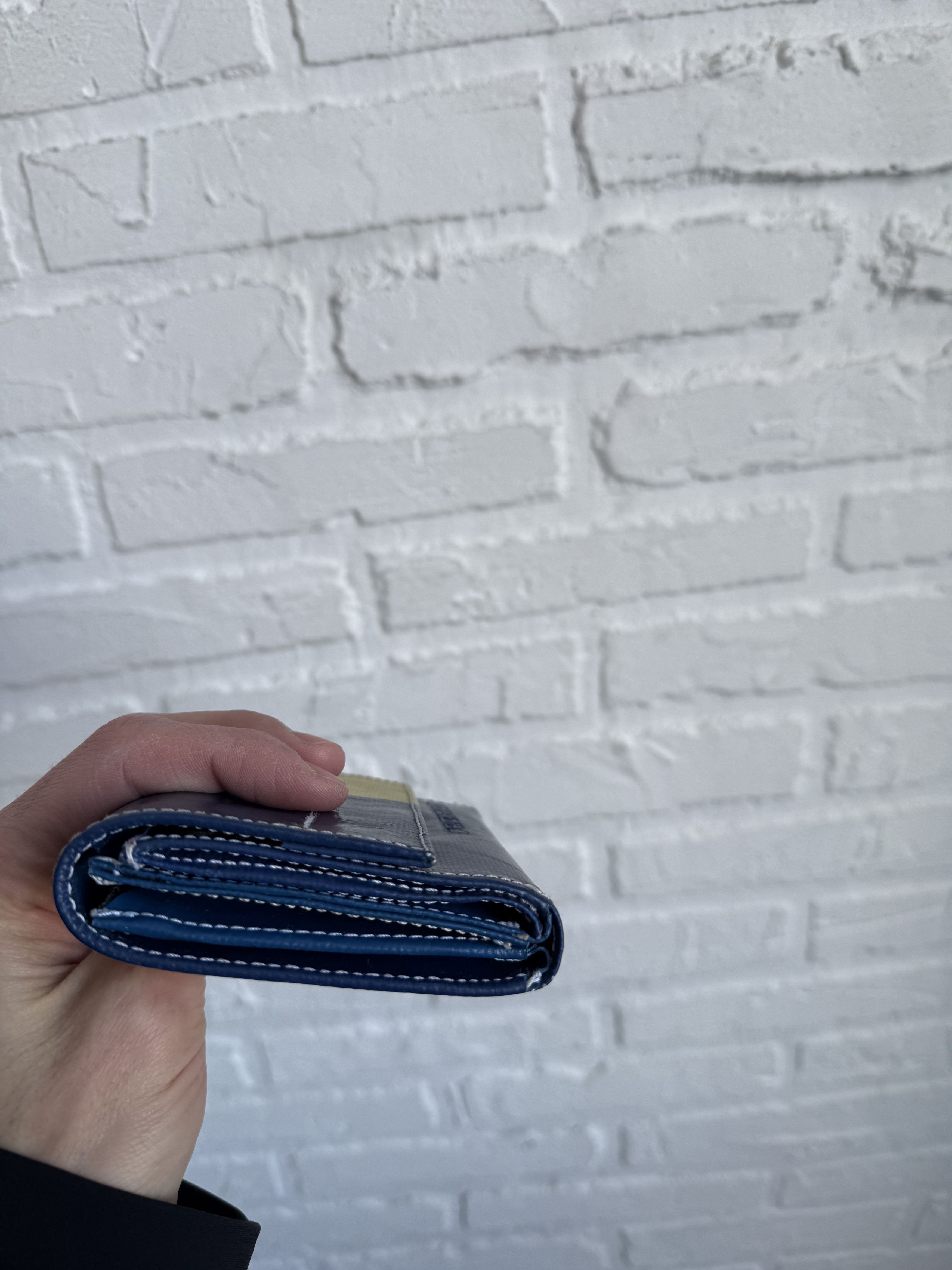 Freitag FREITAG Dallas wallet blue yellow Size ONE SIZE - 5 Thumbnail