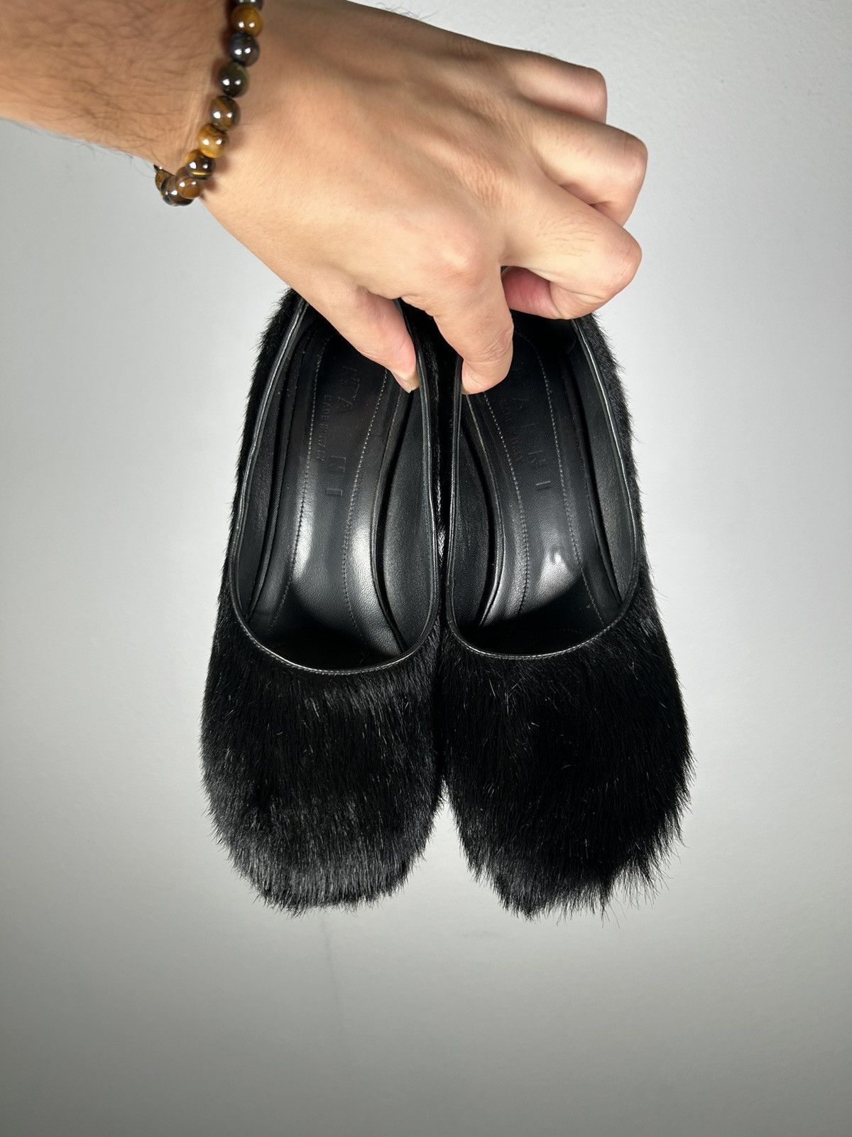 Marni Pony hair metal heel pumps Size US 7.5 / IT 37.5 - 3 Thumbnail