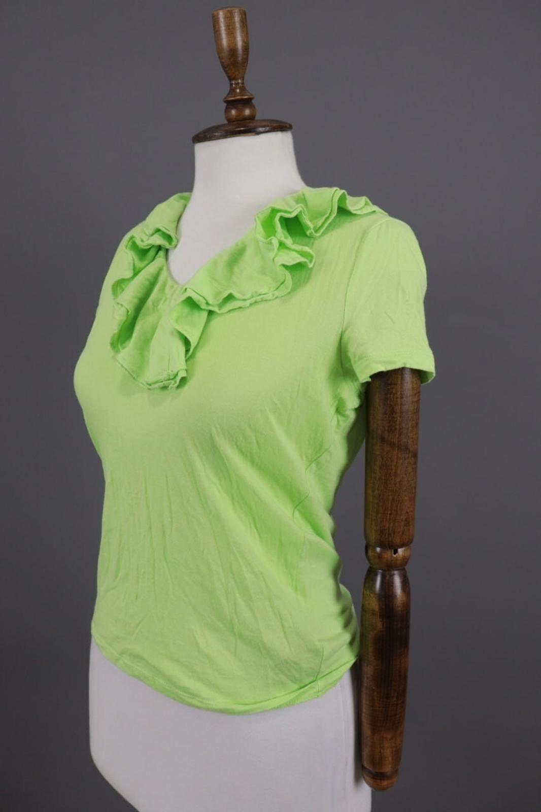Lauren Ralph Lauren Lauren Ralph Lauren Green Striped Blouse Shirt Size XS Size XS / US 0-2 / IT 36-38 - 7 Thumbnail