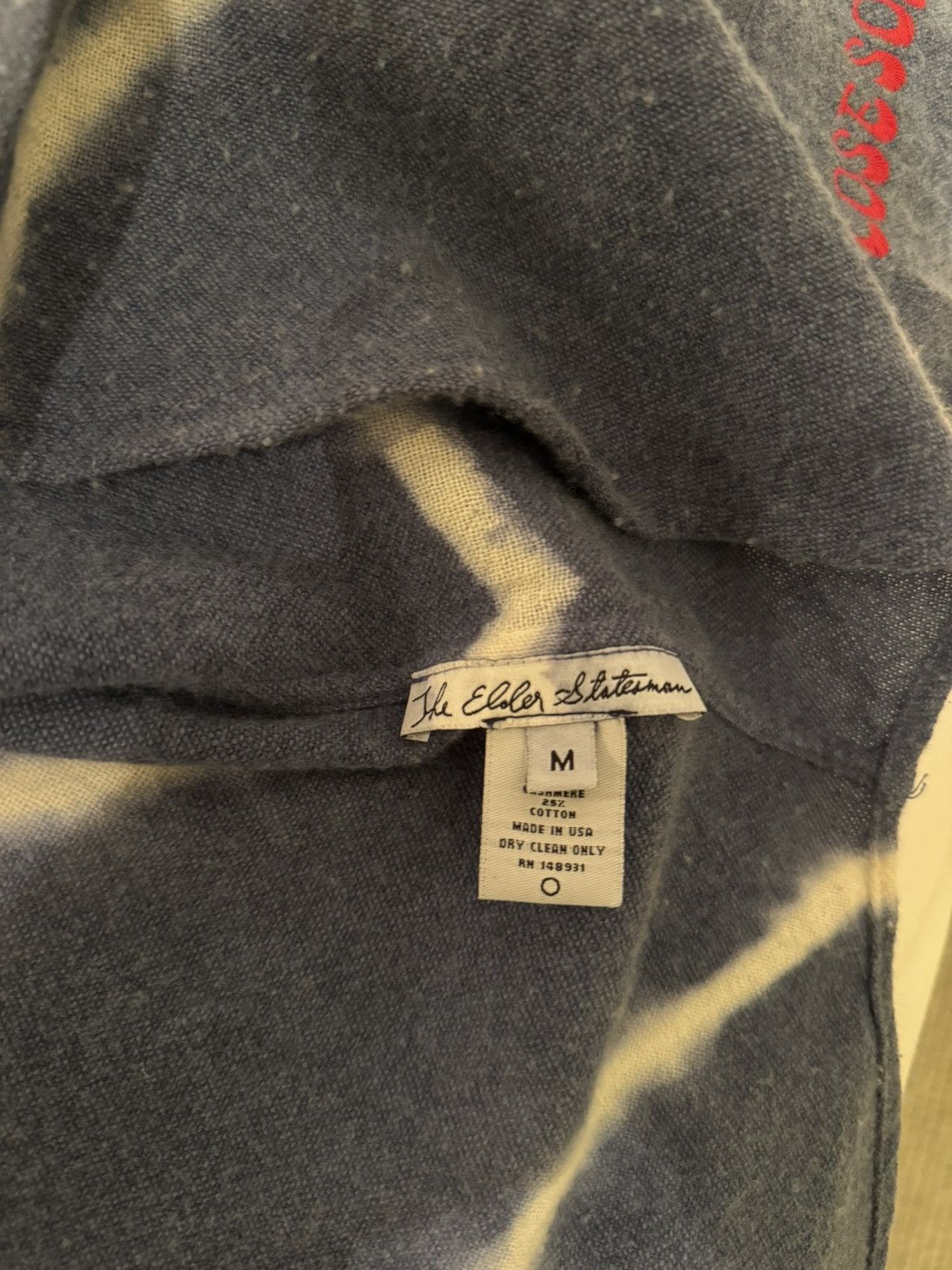 The Elder Statesman Elder Statesman Knit Button Down Size US L / EU 52-54 / 3 - 4 Thumbnail