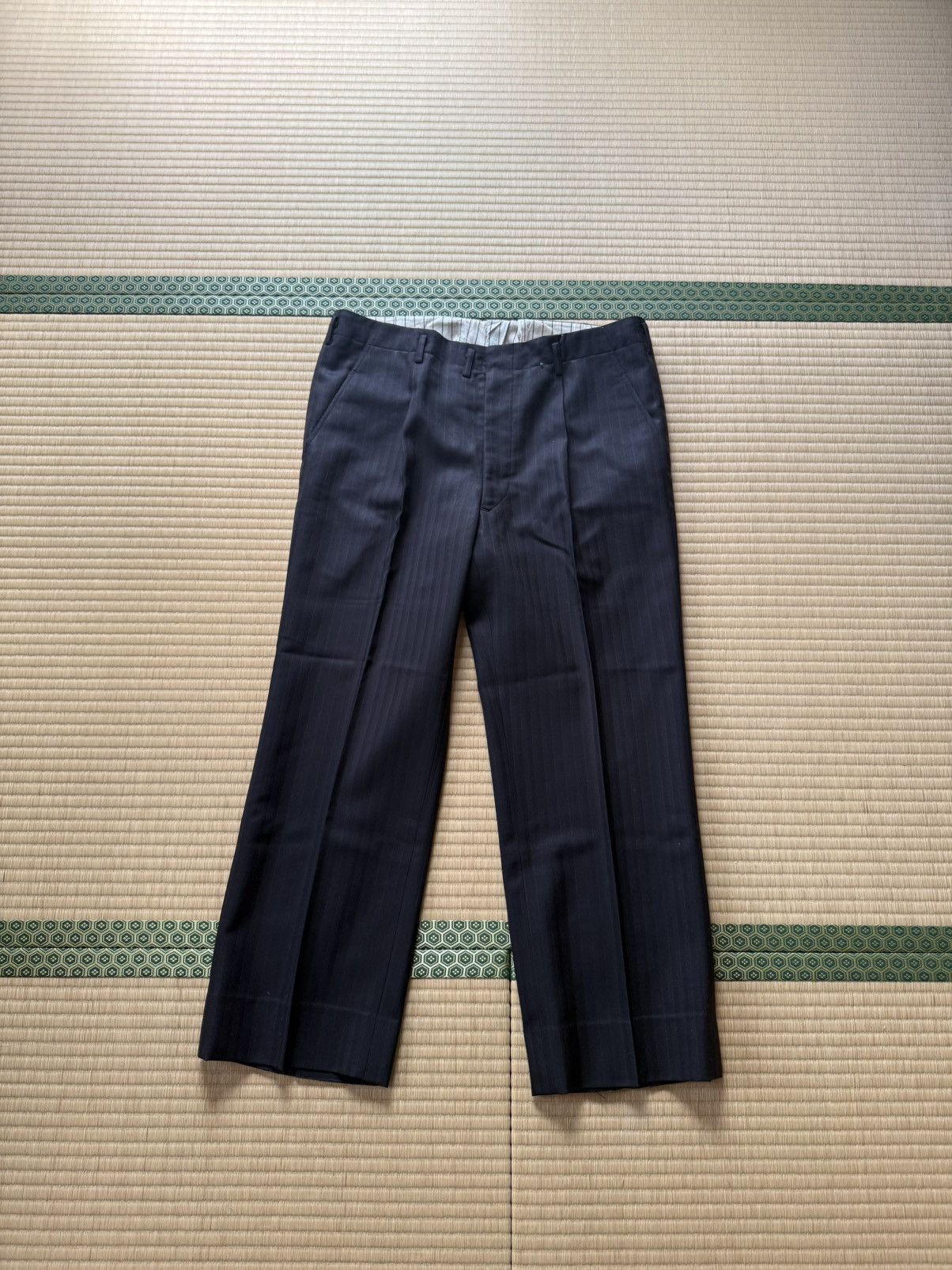 Other Spring&Autumn Brown Herringbone Pinstripe Wool Suit Size 44S - 12 Thumbnail