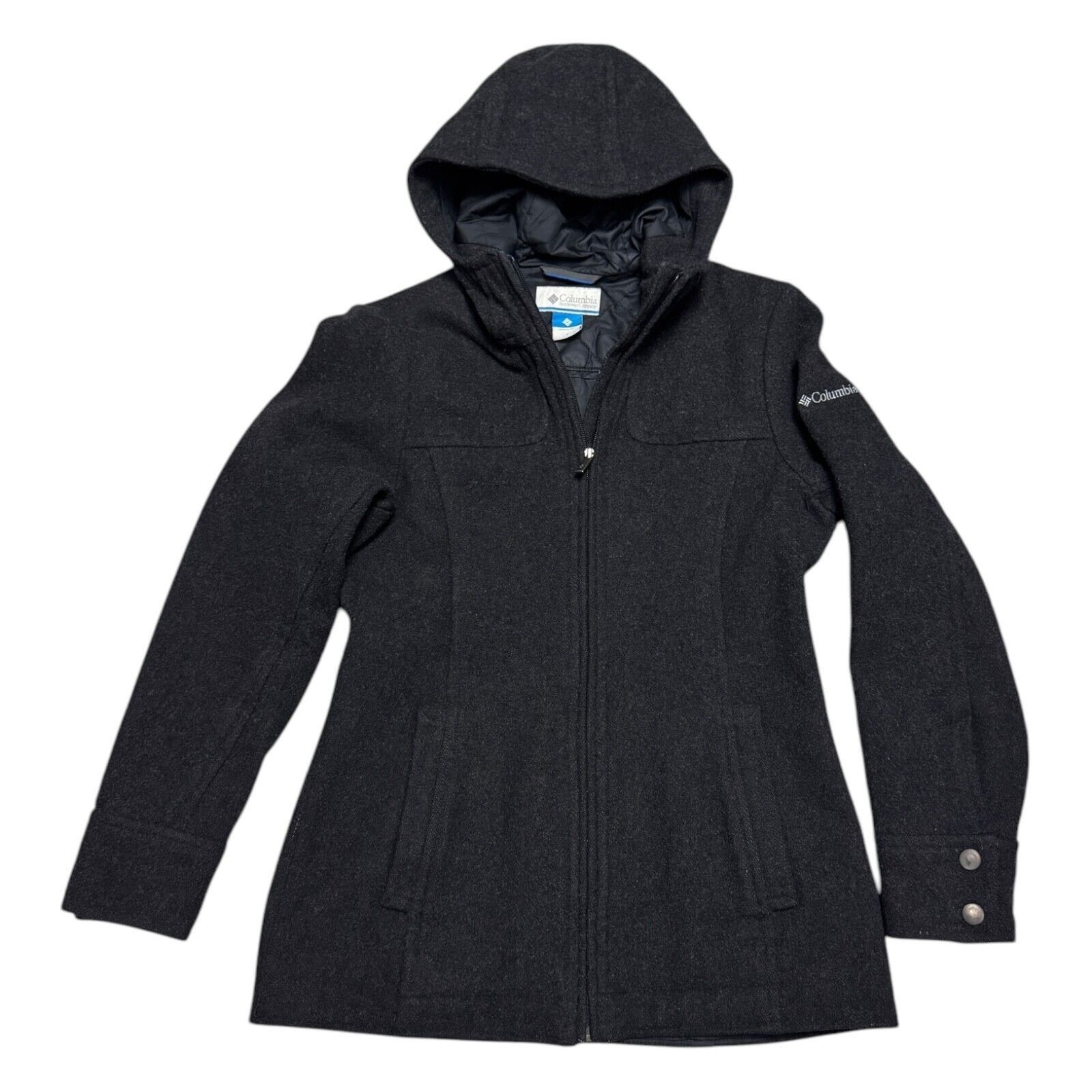 Columbia COLUMBIA RECYCLED WOOL Outdoor Winter Coat Jacket Small Size S / US 4 / IT 40 - 1 Thumbnail