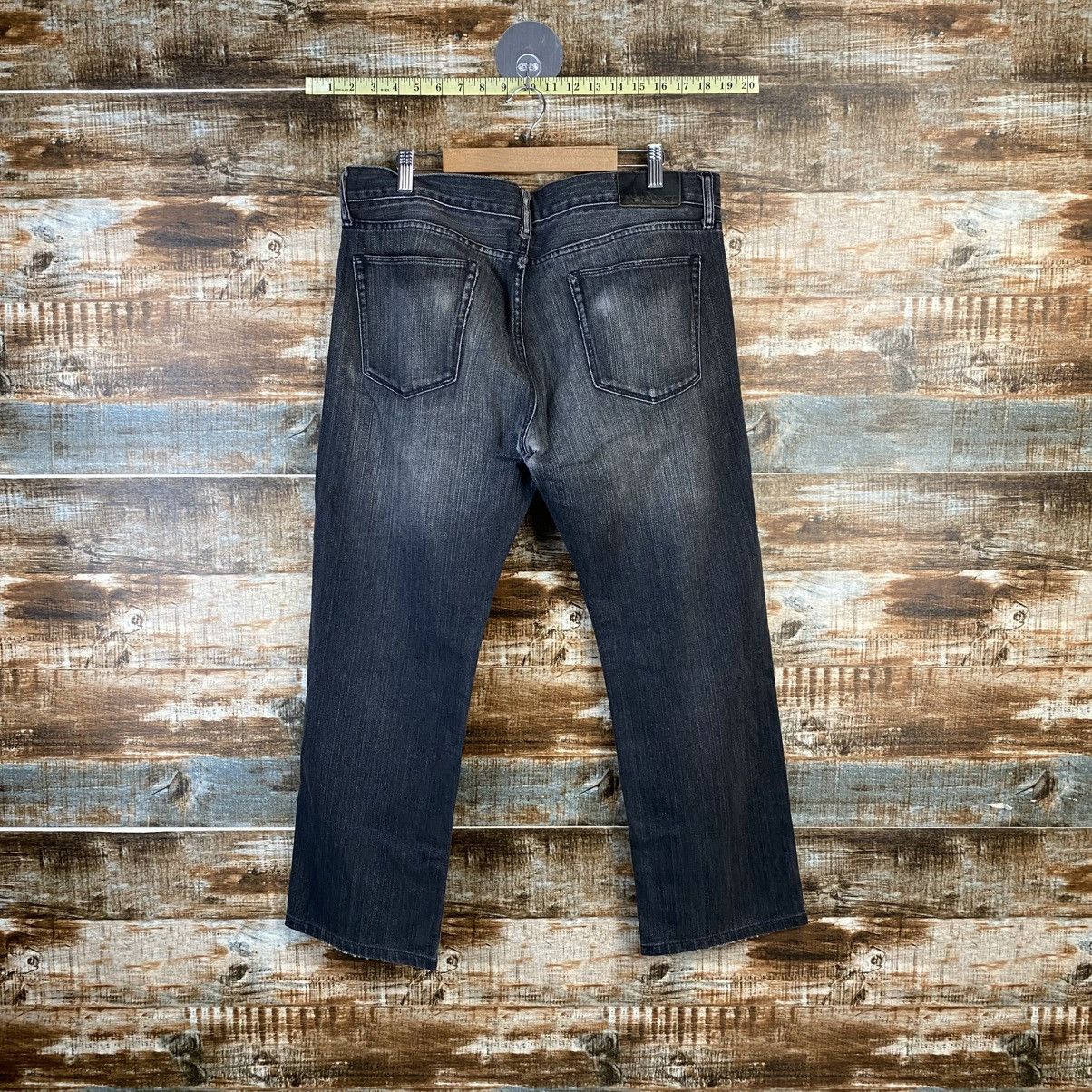 Japanese Brand × Uniqlo DL Uniqlo japan Black Denim Pants #C798 Size US 36 / EU 52 - 14 Thumbnail