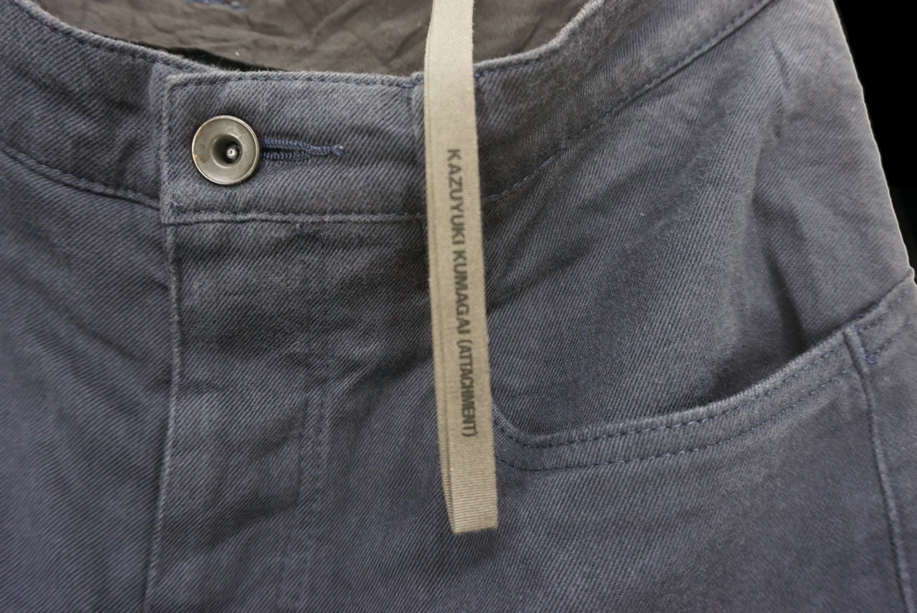 Kazuyuki Kumagai Attachment Attachment Pants Size W29xL29 High-Waisted Skinny Ankle Size US 28 / EU 44 - 11 Thumbnail