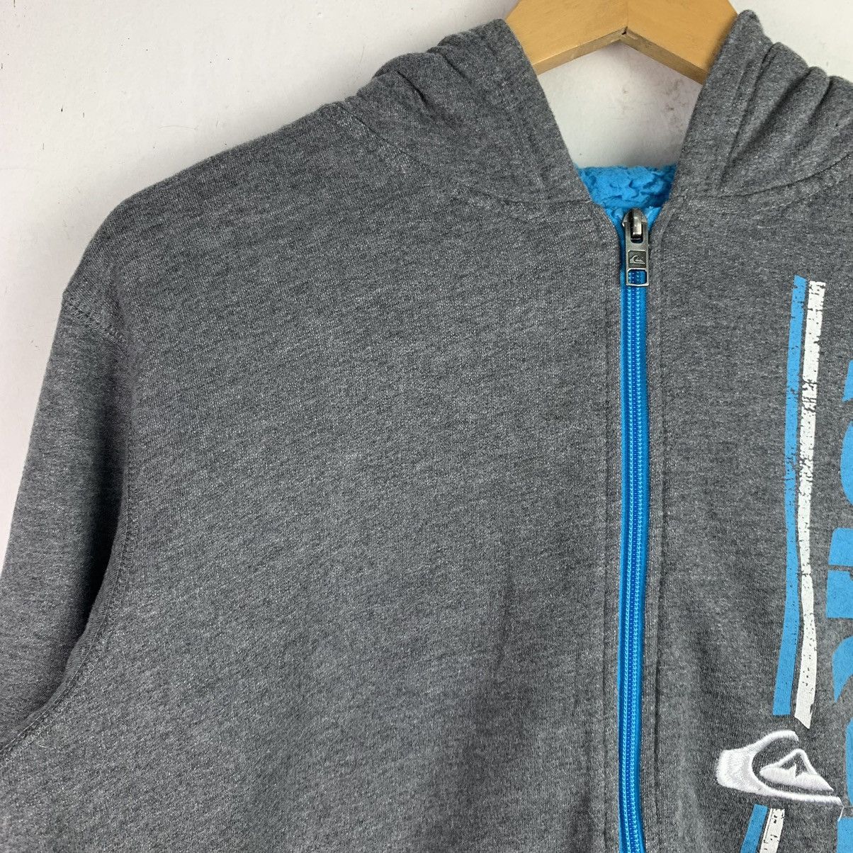 Quiksilver × Vintage Vintage Quiksilver Zip Up Hoodie Size US L / EU 52-54 / 3 - 5 Thumbnail
