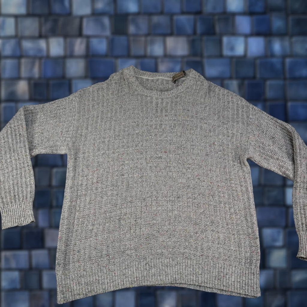 Vintage VINTAGE Dominic & Maria Sweater Mens L Gray Knit Crew Neck Pullover Chunky Knit Heavyweight Winter Casual Boys Mens Size US L / EU 52-54 / 3 - 1 Thumbnail