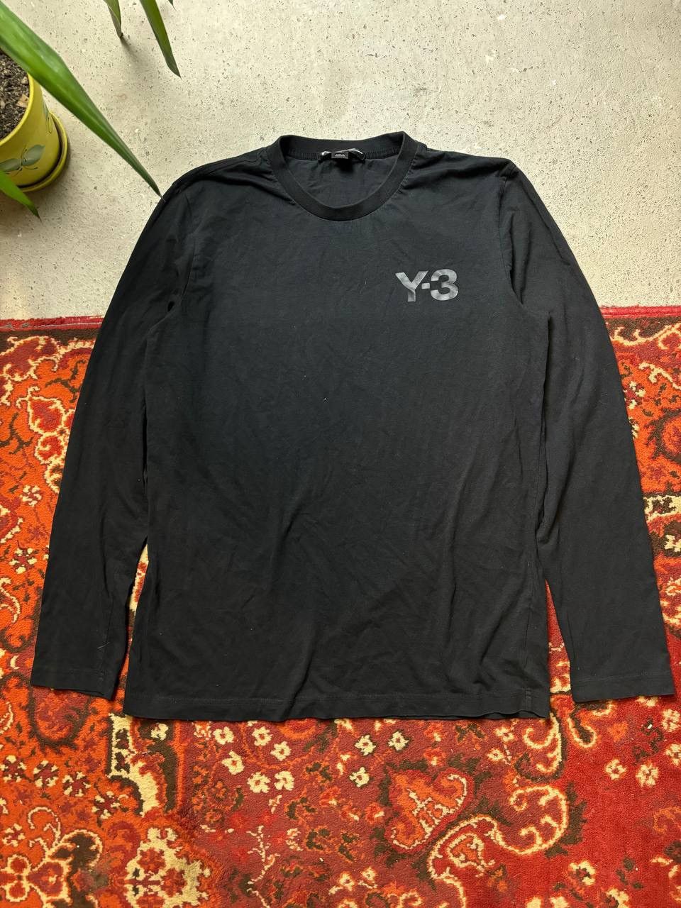 Adidas × Vintage × Yohji Yamamoto Vintage Y2K Yohji Yamamoto x Adidas logo designer longsleeve Size US L / EU 52-54 / 3 - 1 Thumbnail