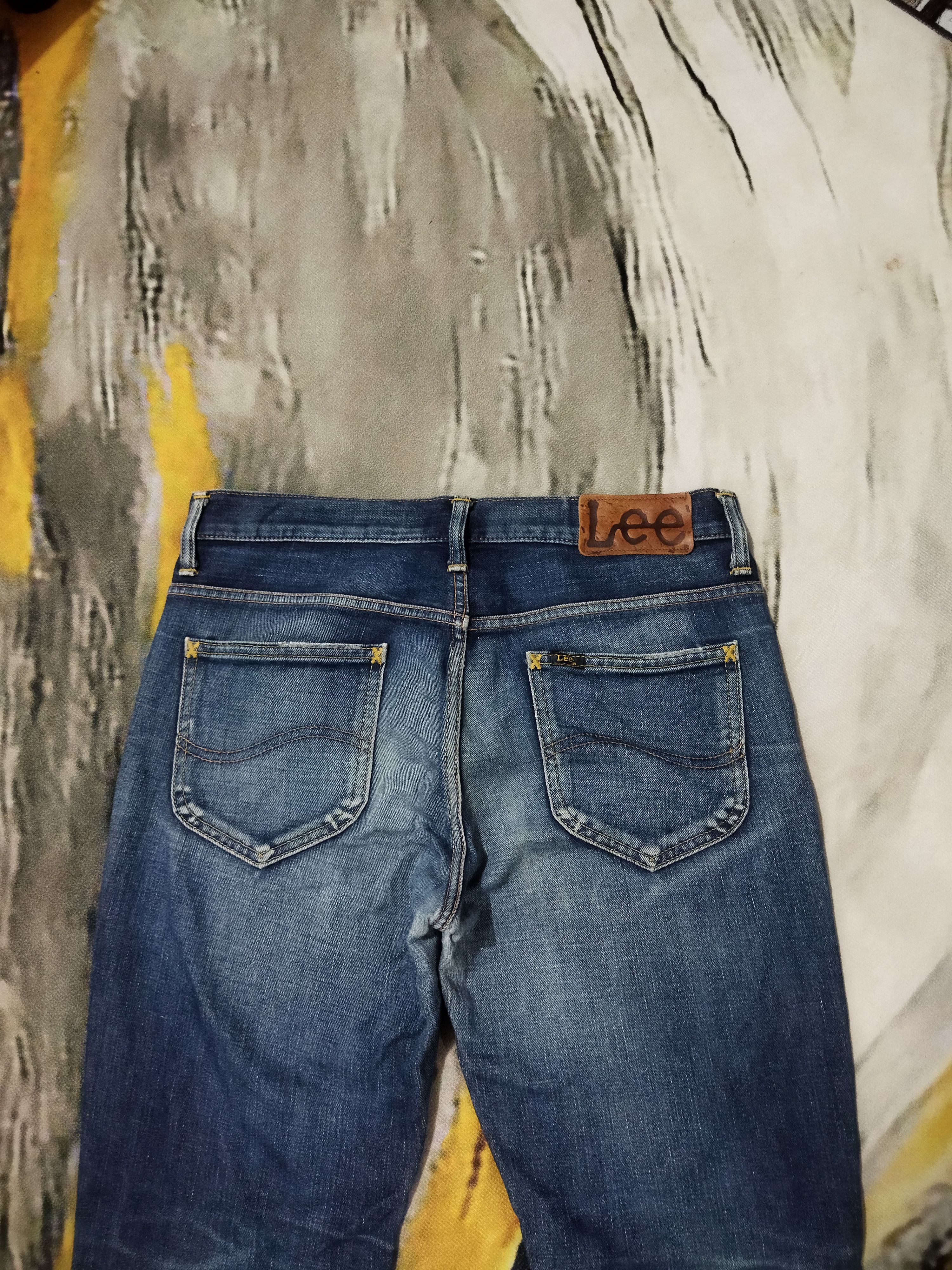 Lee VINTAGE LEE RIDERS FADED BLUE JEANS PANTS Size US 32 / EU 48 - 8 Thumbnail