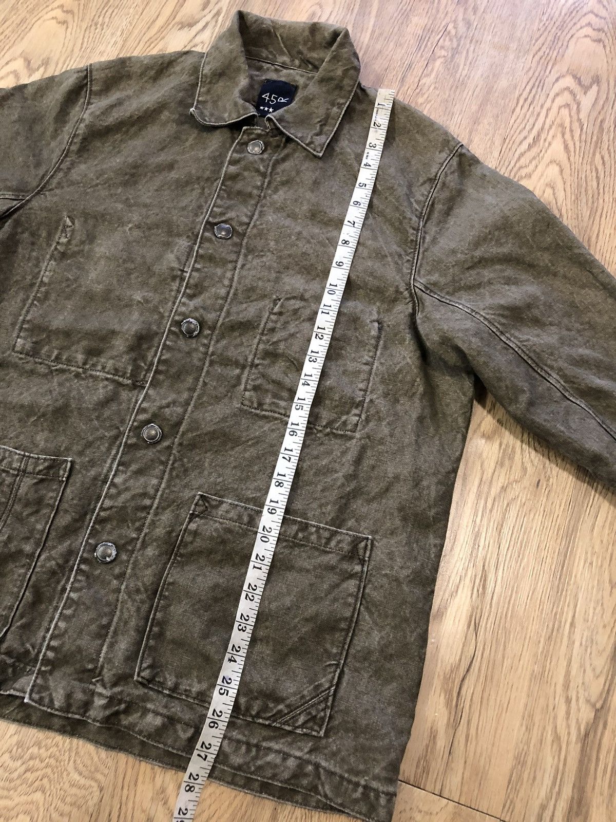 45rpm × Kapital 45rpm Japan rust linen shirt jacket Size US L / EU 52-54 / 3 - 14 Thumbnail