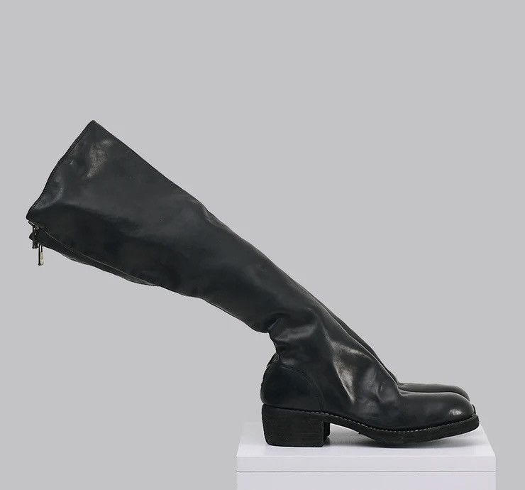 Guidi GUIDI 796ZI Back Zip Metal Heel Mid Boot | Grailed