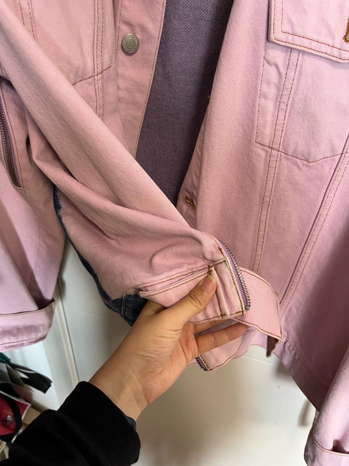 Martine Rose Martine Rose Tie-Dye Oversized Denim Jacket M Size US M / EU 48-50 / 2 - 6 Thumbnail