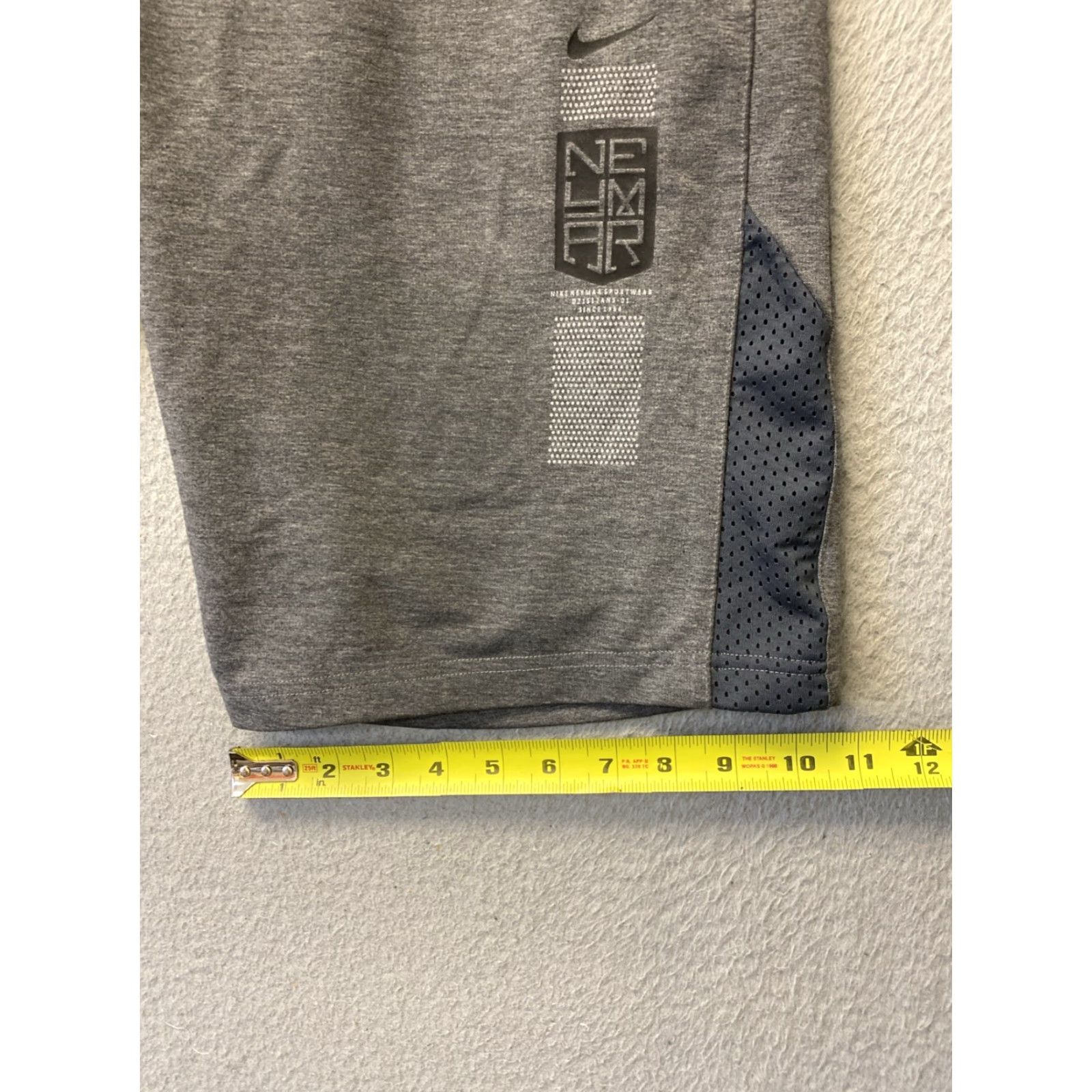 Nike Nike Basketball Shorts Dri-Fit Gray Black Men's XL /143-13 Size US 36 / EU 52 - 5 Thumbnail