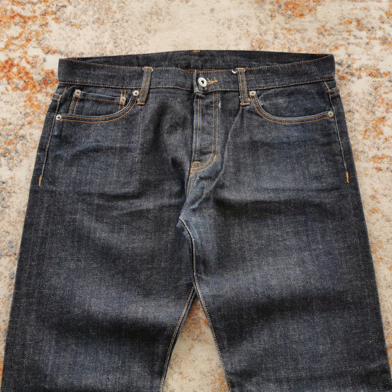 Japanese Brand × Jean Stooge Selvedge Denim Jeans Size US 35 - 9 Thumbnail